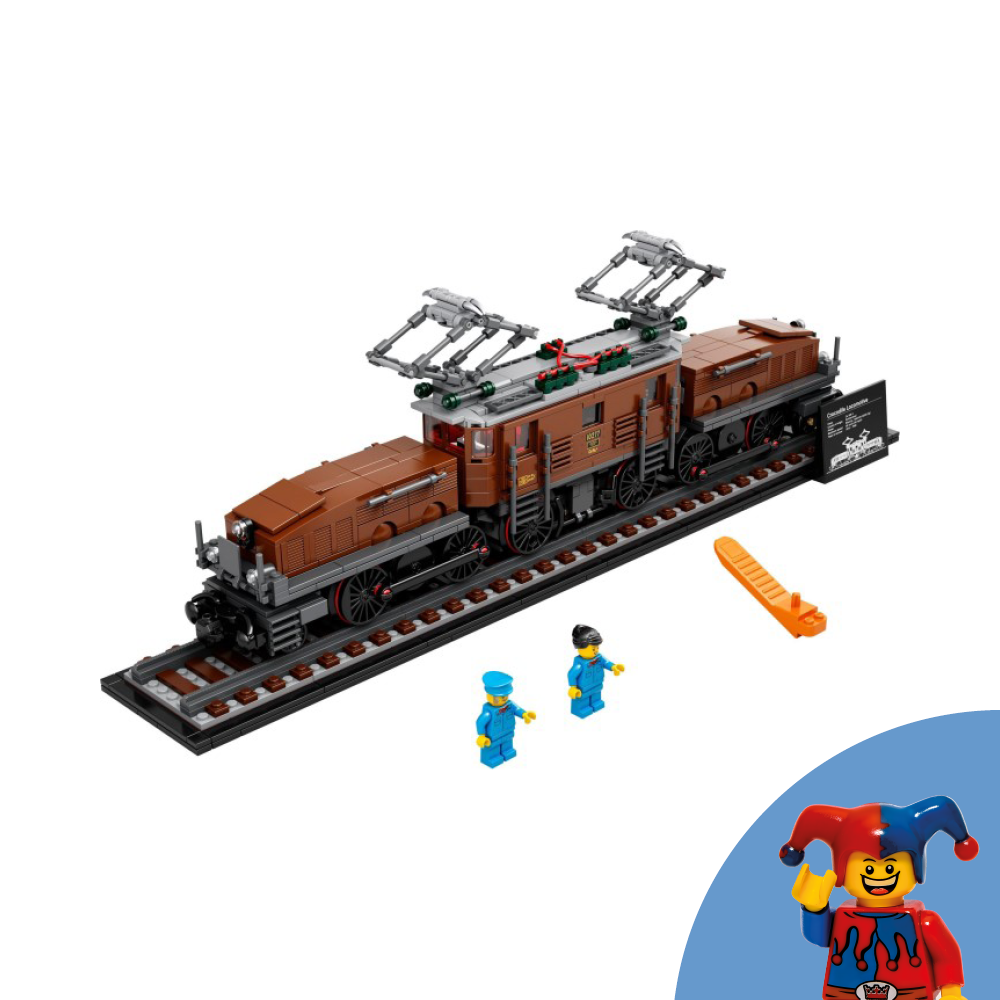 LEGO® Crocodile Locomotive (10277) Building Kit (1,271 Pieces)