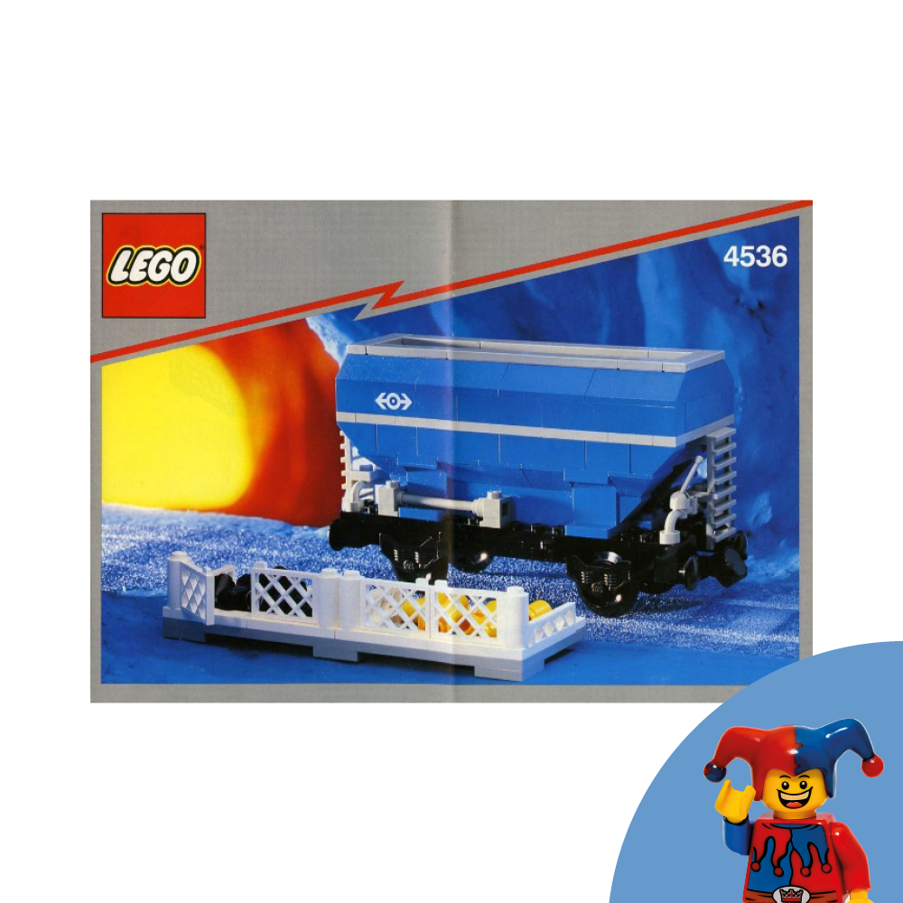 Set 4536 - Blue Hopper Car