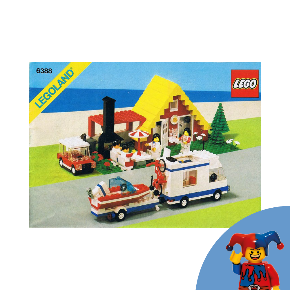 Set 6388 - Holiday Home with Caravan