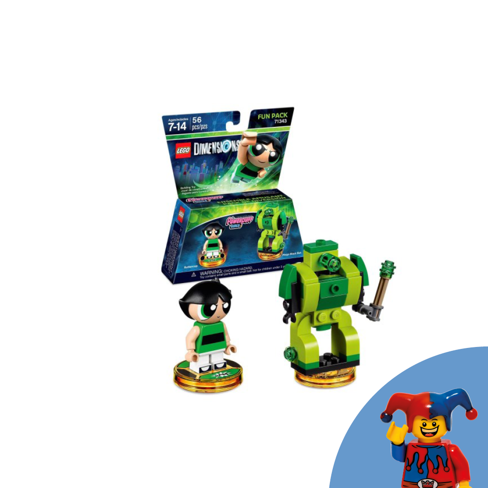 Set 71343 - Fun Pack - The Powerpuff Girls (Buttercup and Mega Blast Bot)