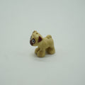 Part 24111pb07 - Dog, Friends, Pug, Standing with Reddish Brown Muzzled Face, Ears and Eyes Looking Forward and Bright Pink Tongue Pattern (Dango)