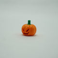 Part 20695pb01 - Minifigure, Headgear Head Cover, Pumpkin Jack O' Lantern with Molded Green Stem Pattern