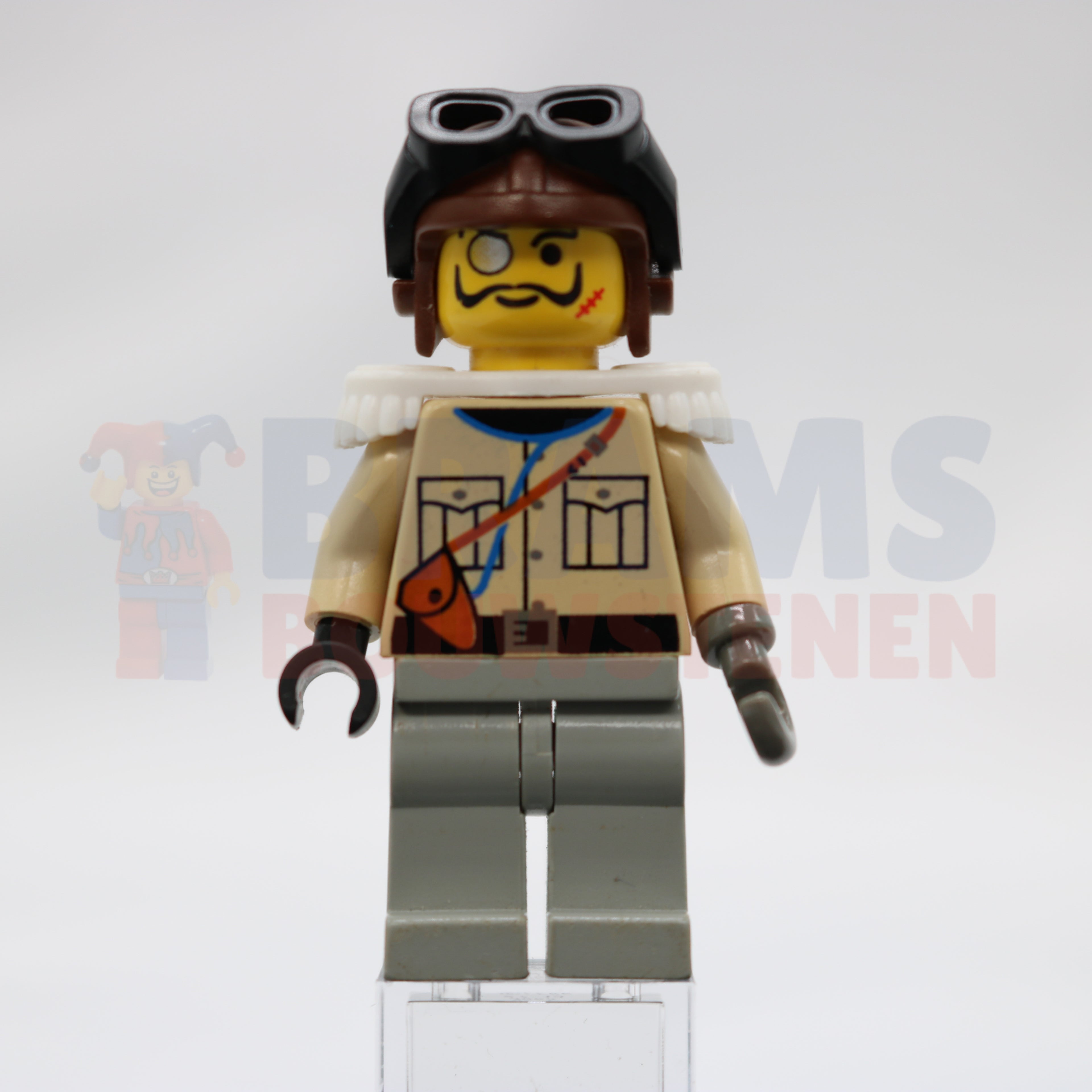 Minifig adv004 - Baron Von Barron with Brown Aviator Cap