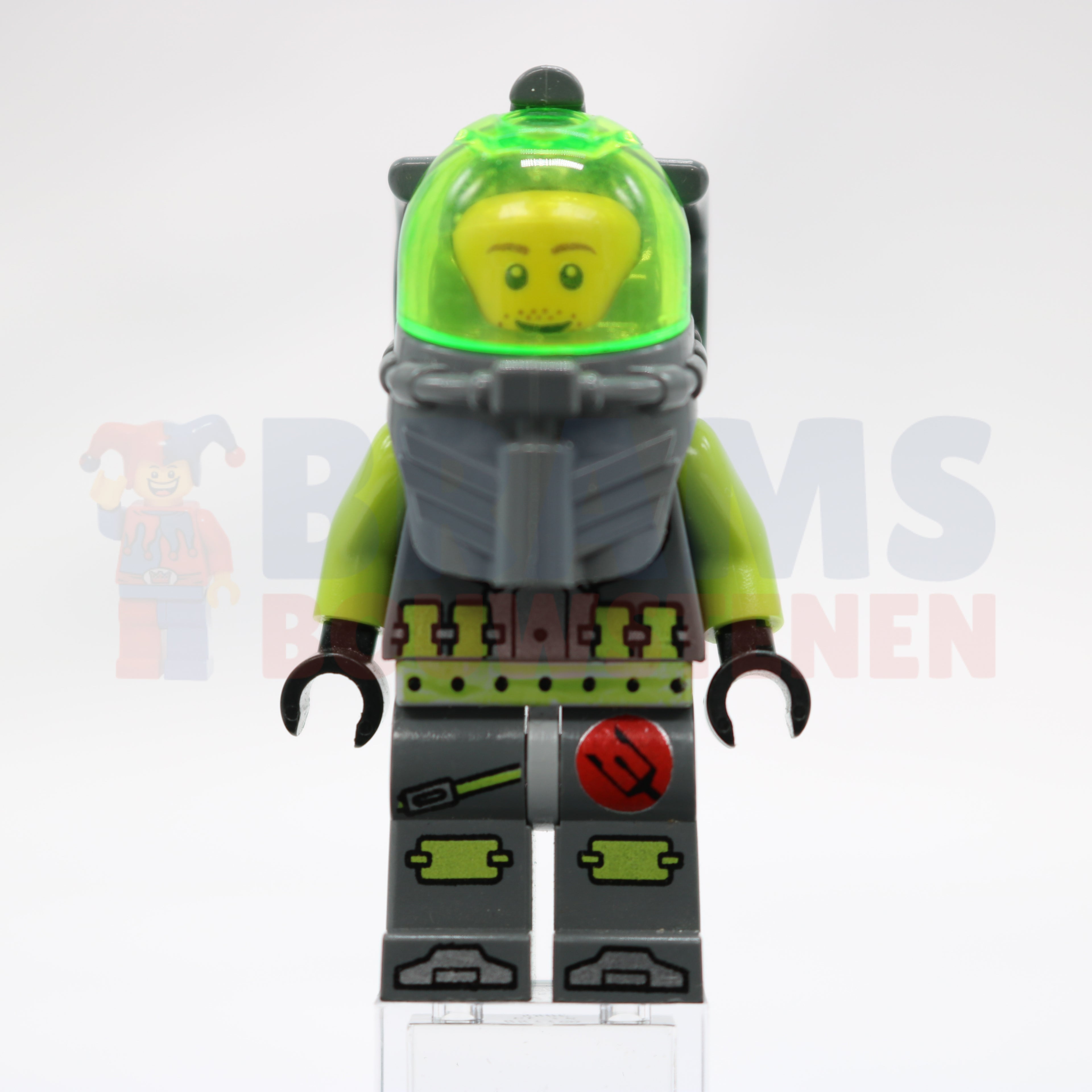 Minifig atl006a - Atlantis Diver 4 - Lance Spears