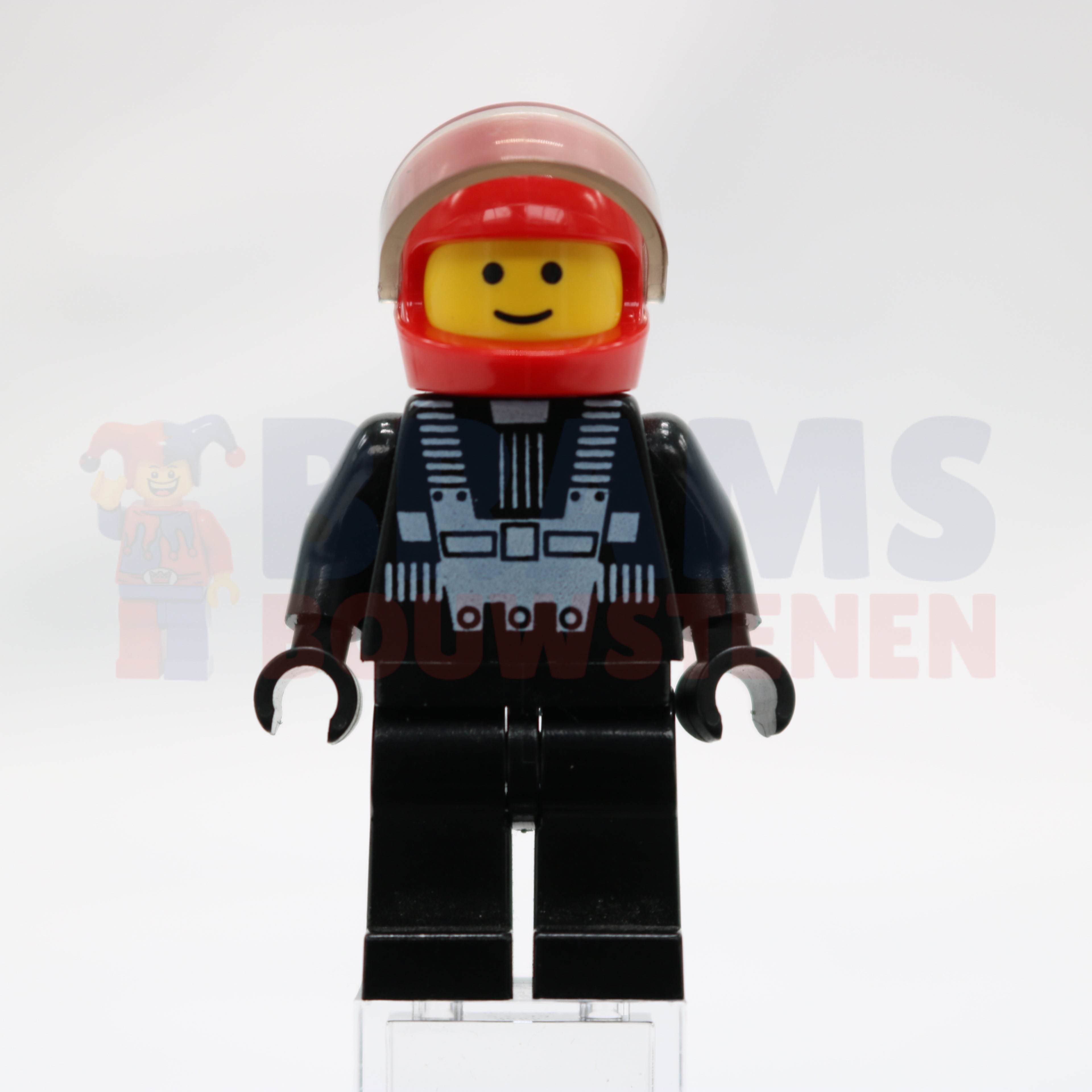 Minifig bk001 - Blacktron Racer