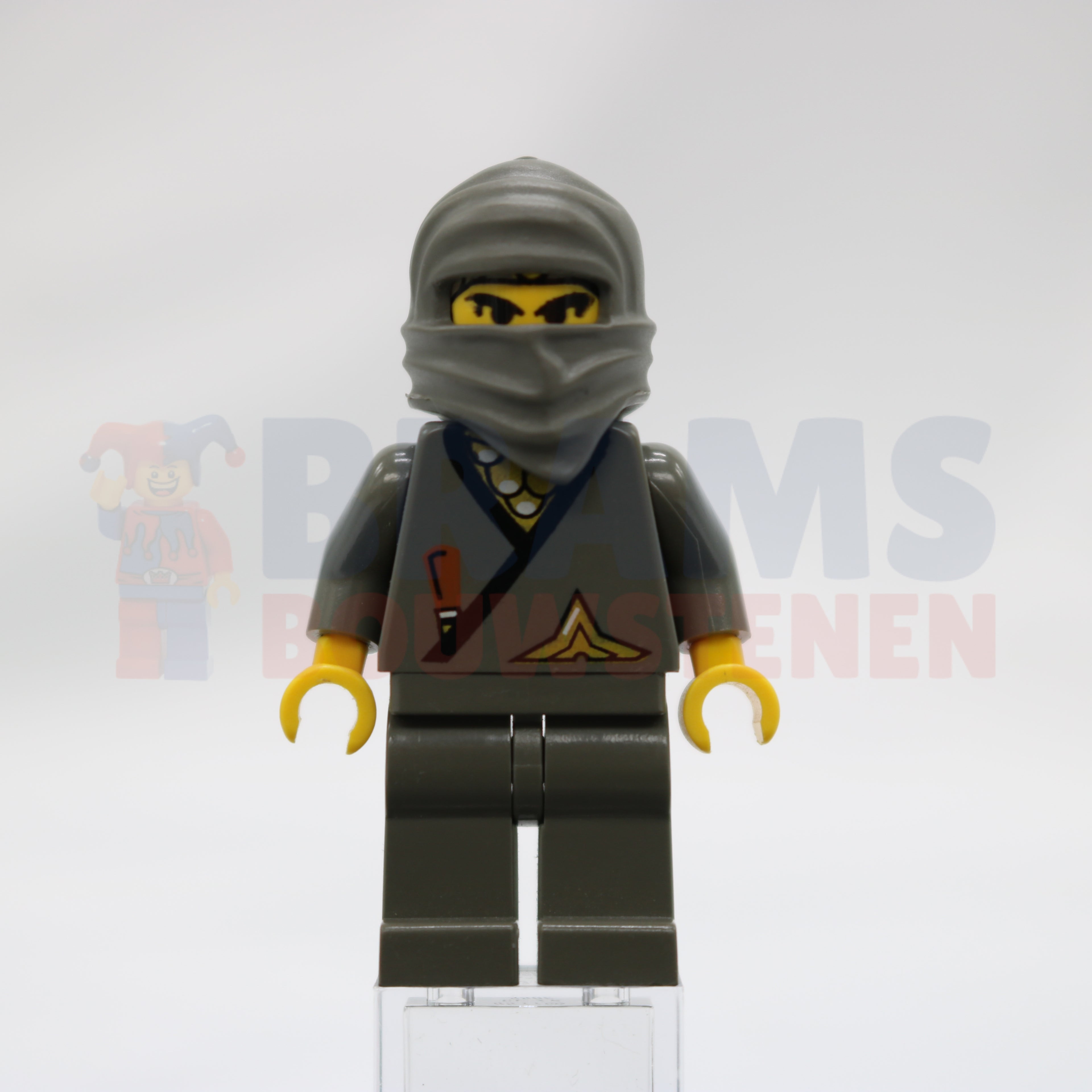 Minifig cas049 - Ninja - Gray
