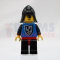 Minifig cas099 - Black Falcon - Black Legs with Red Hips, Black Neck-Protector