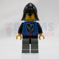 Minifig cas103 - Black Falcon - Light Gray Legs with Black Hips, Black Neck-Protector