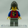 Minifig cas109 - Crusader Axe - Light Gray Legs, Dark Gray Neck-Protector