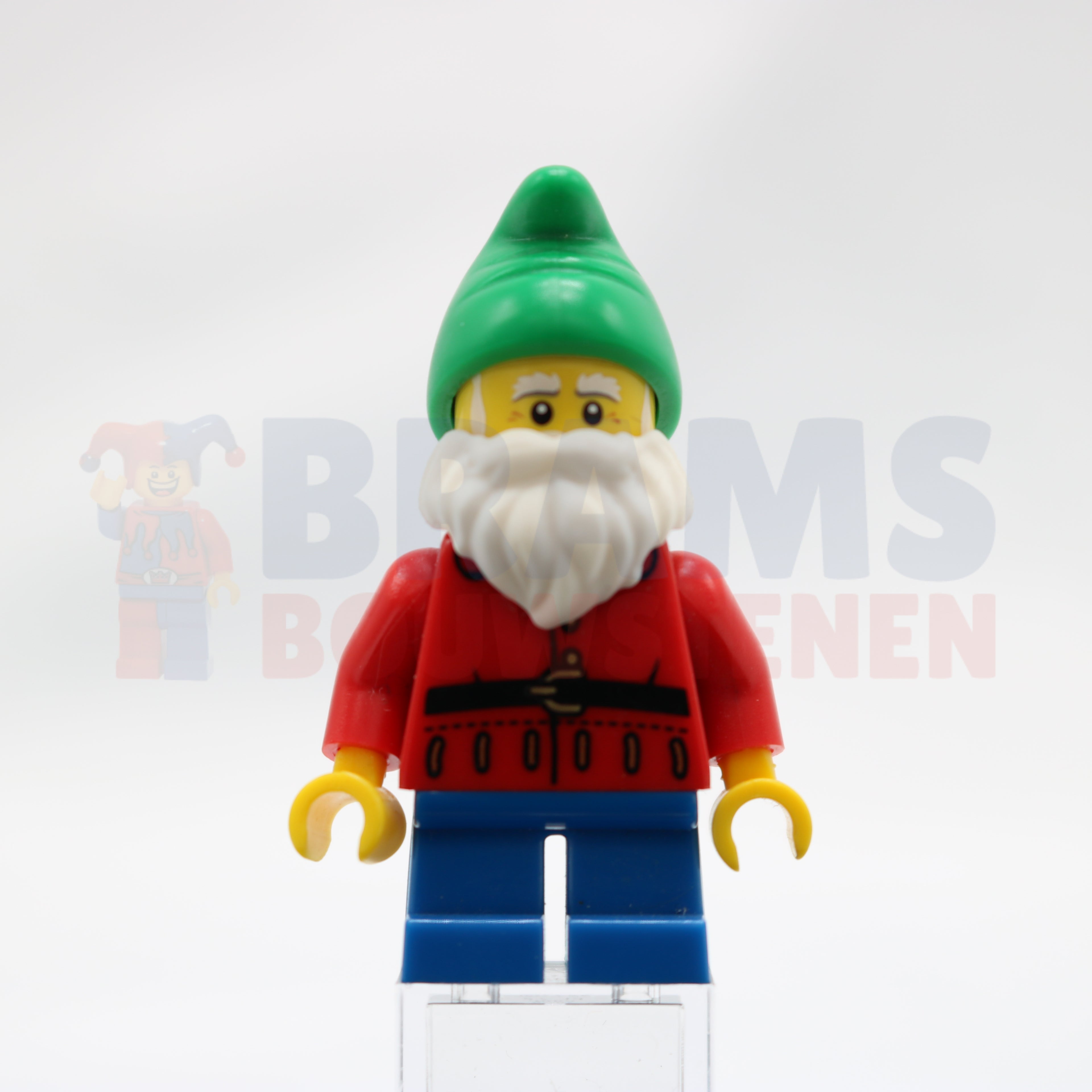 Minifig col049 - Lawn Gnome, Series 4 (Minifigure Only without Stand and Accessories)