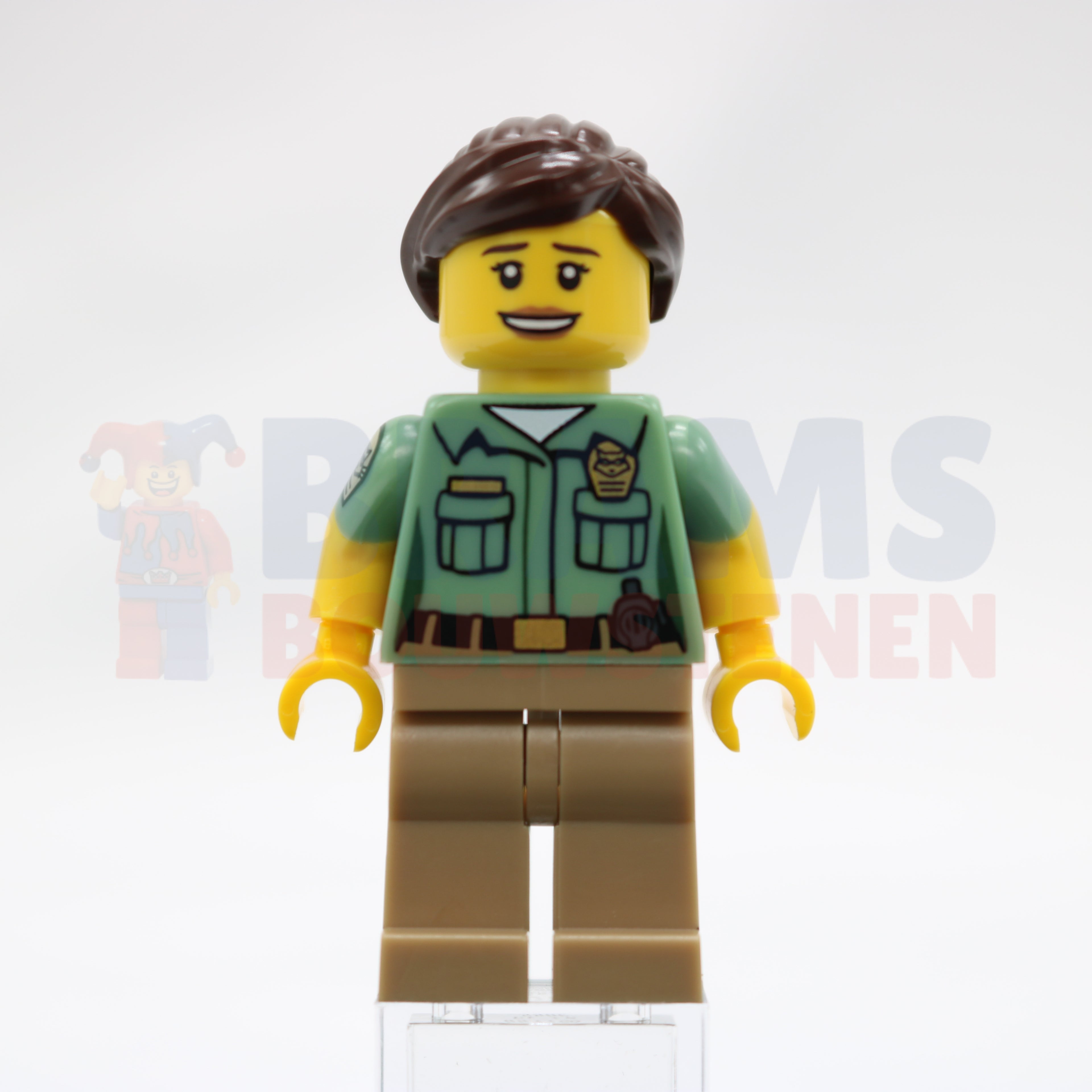 Minifig col235 - Animal Control, Series 15 (Minifigure Only without Stand and Accessories)