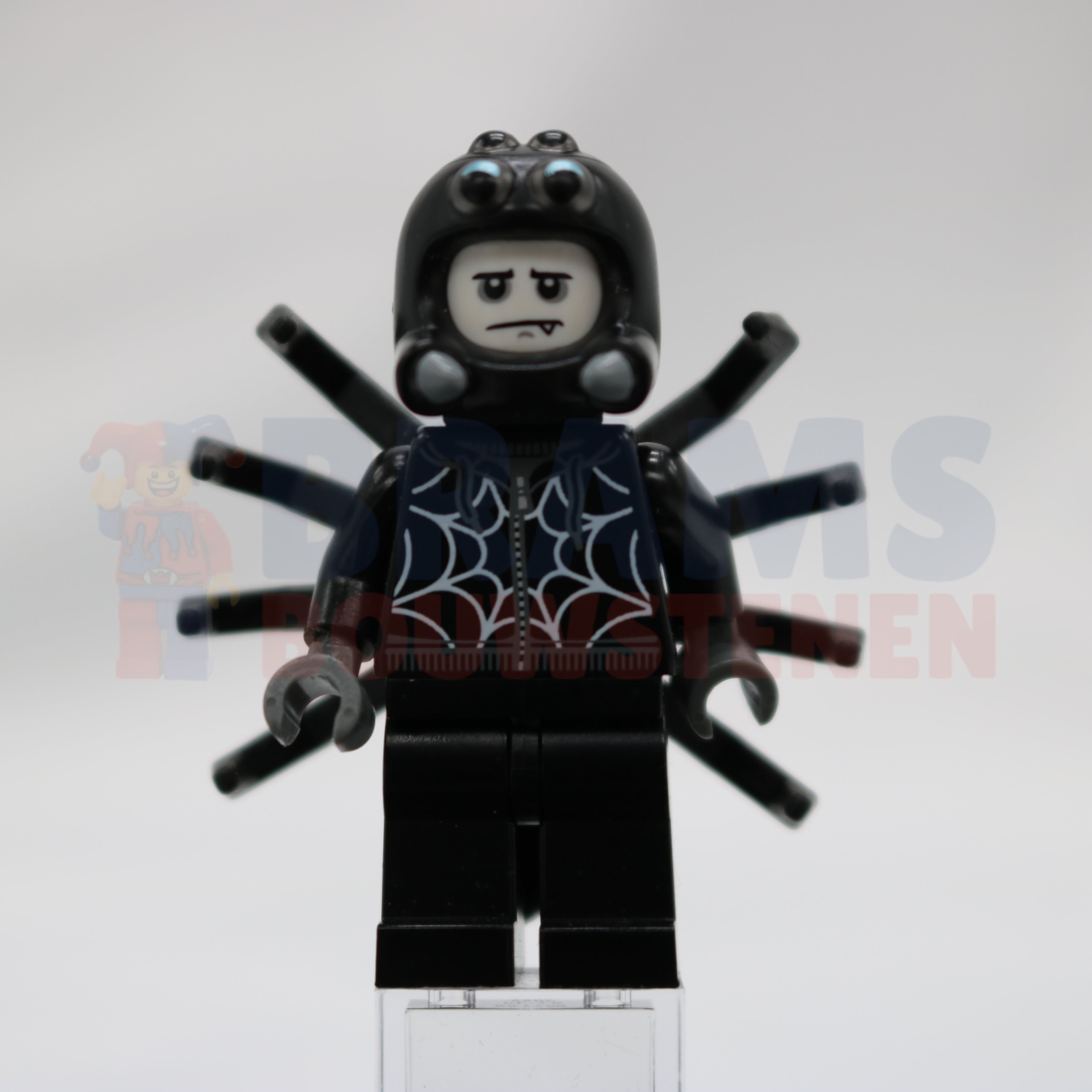Minifig col320 - Spider Suit Boy, Series 18 (Minifigure Only without Stand and Accessories)