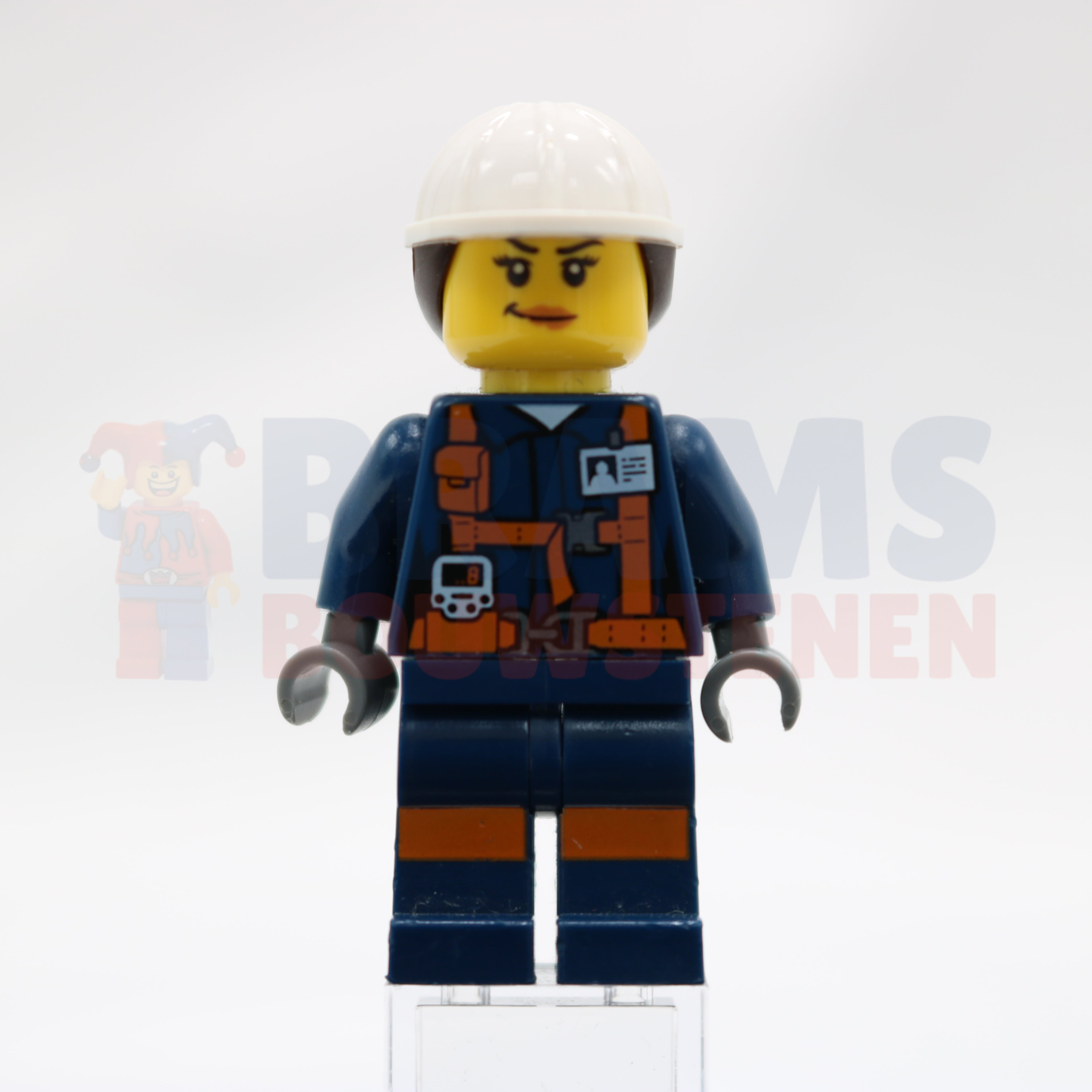 Minifig cty0877 - Miner - Female Explosives Engineer
