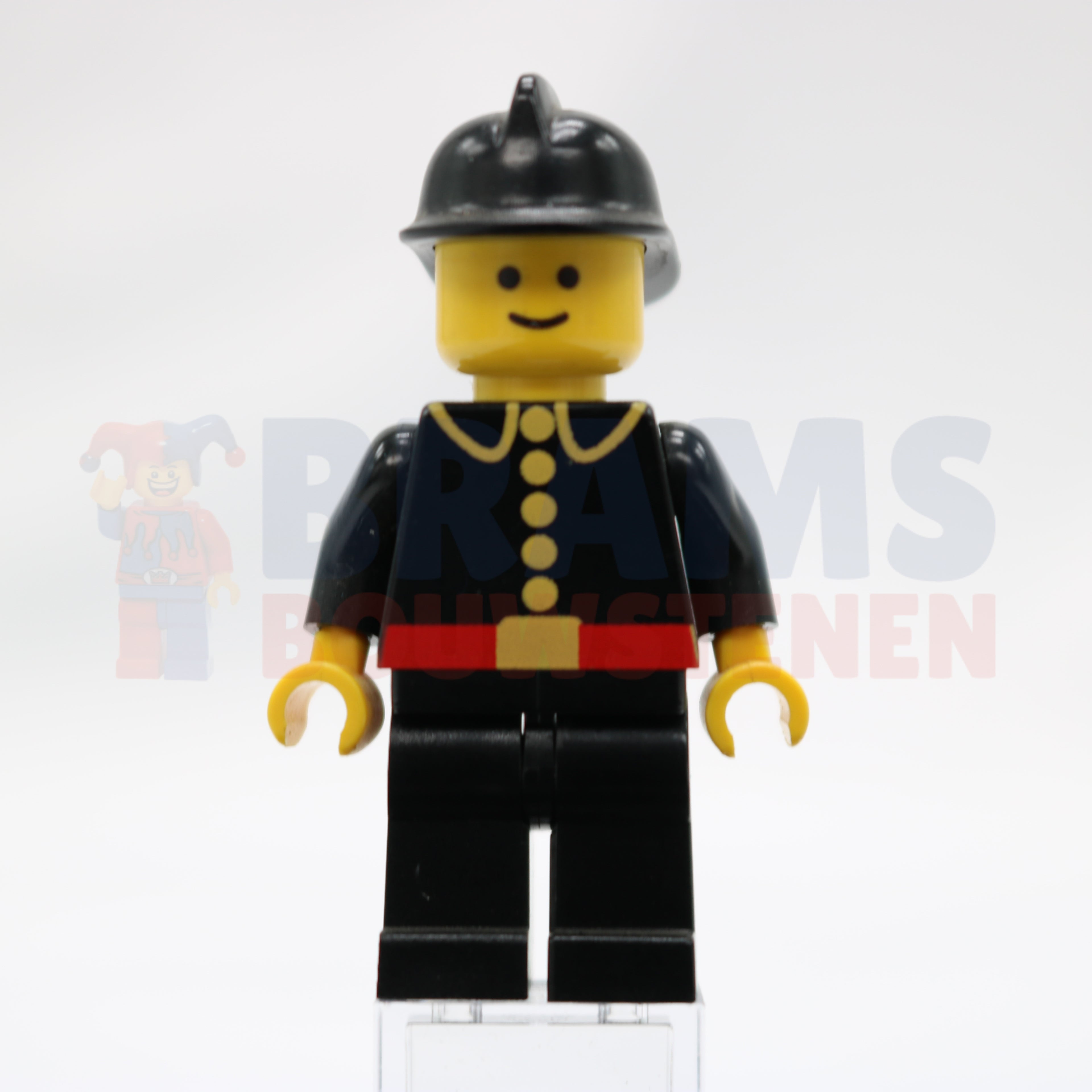 Minifig firec004 - Fire - Classic, Black Fire Helmet