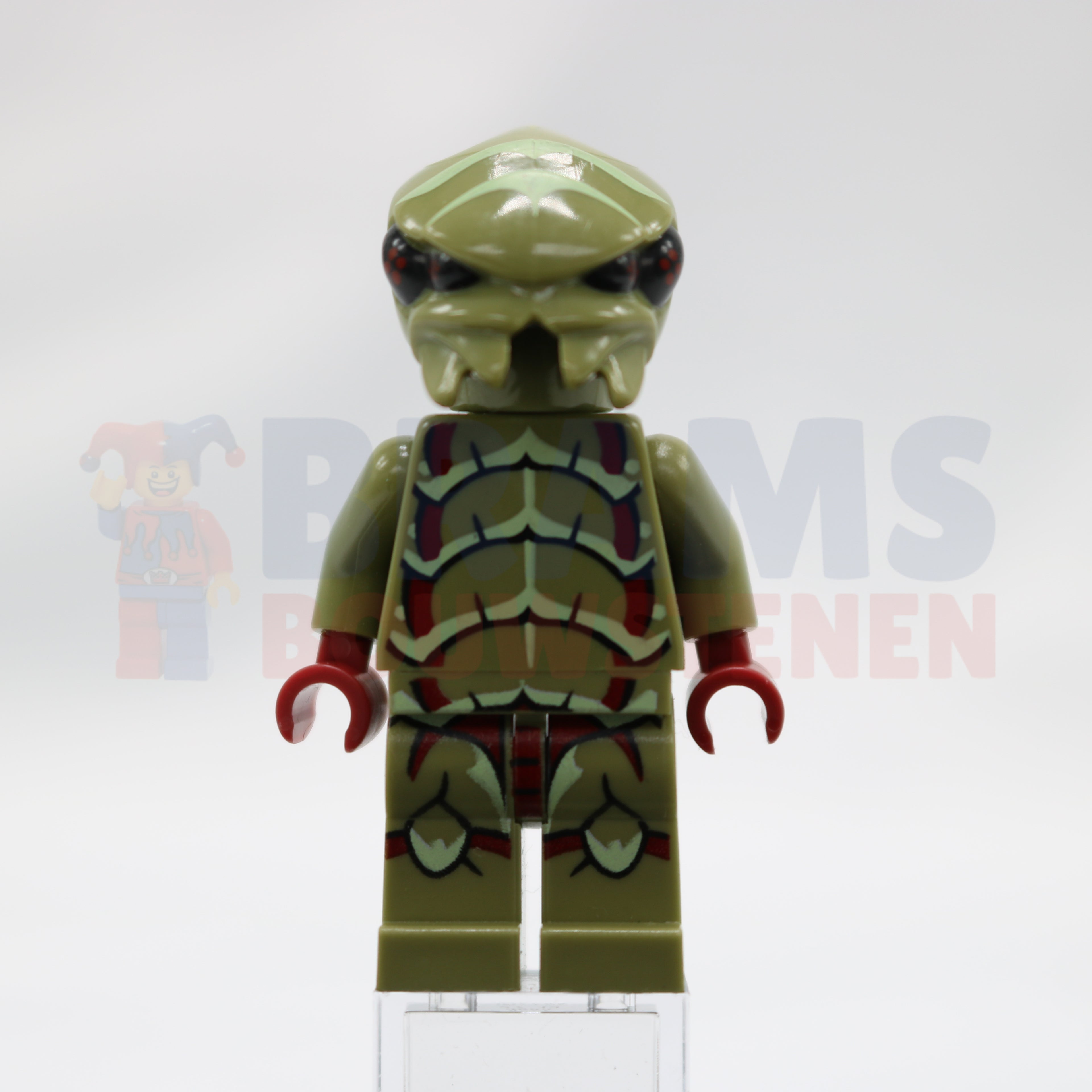 Minifig gs001 - Alien Buggoid, Olive Green