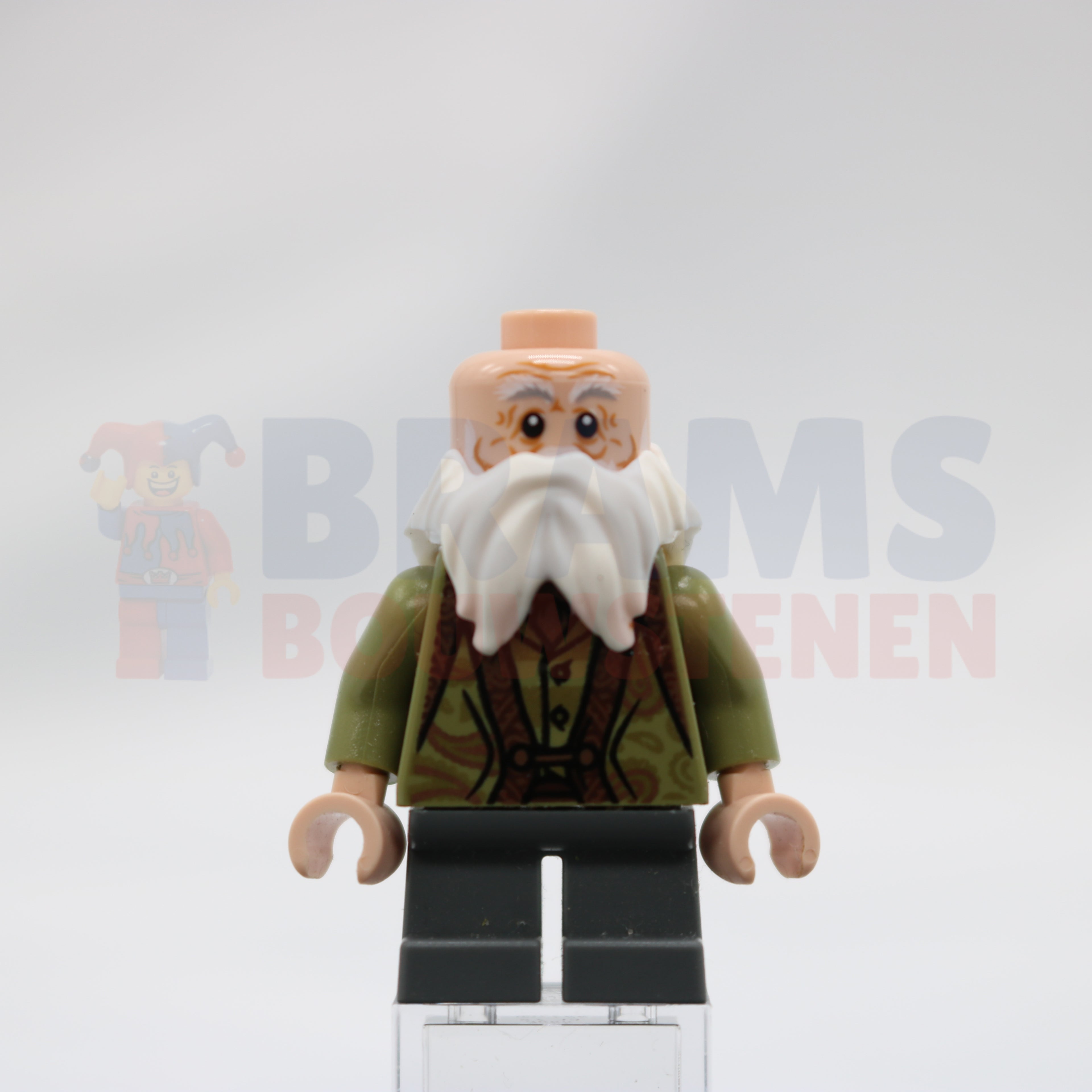 Minifig hp264 - Professor Filius Flitwick - Olive Green Suit