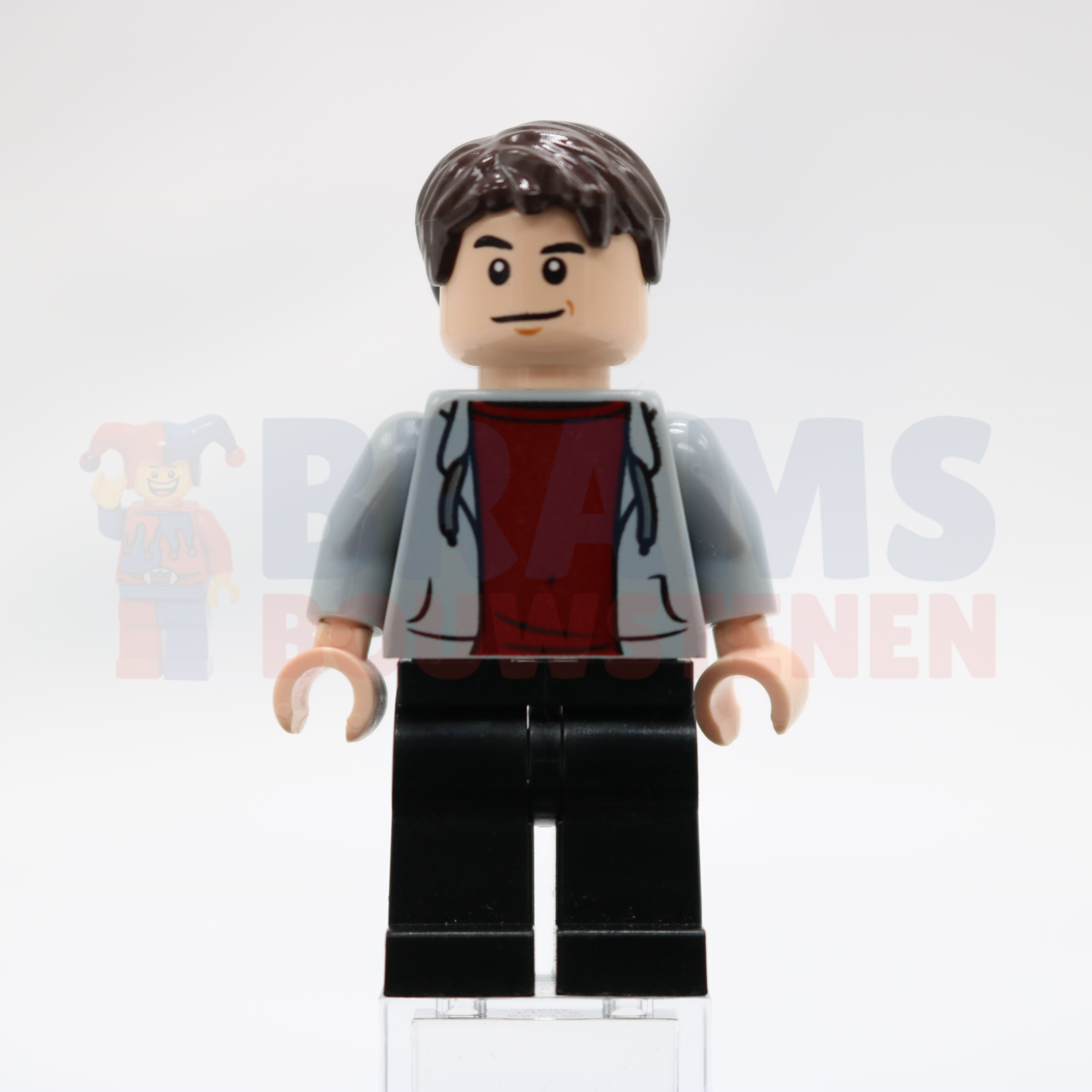 Minifig jw014 - Zach Mitchell - Closed Mouth Smile / Scared