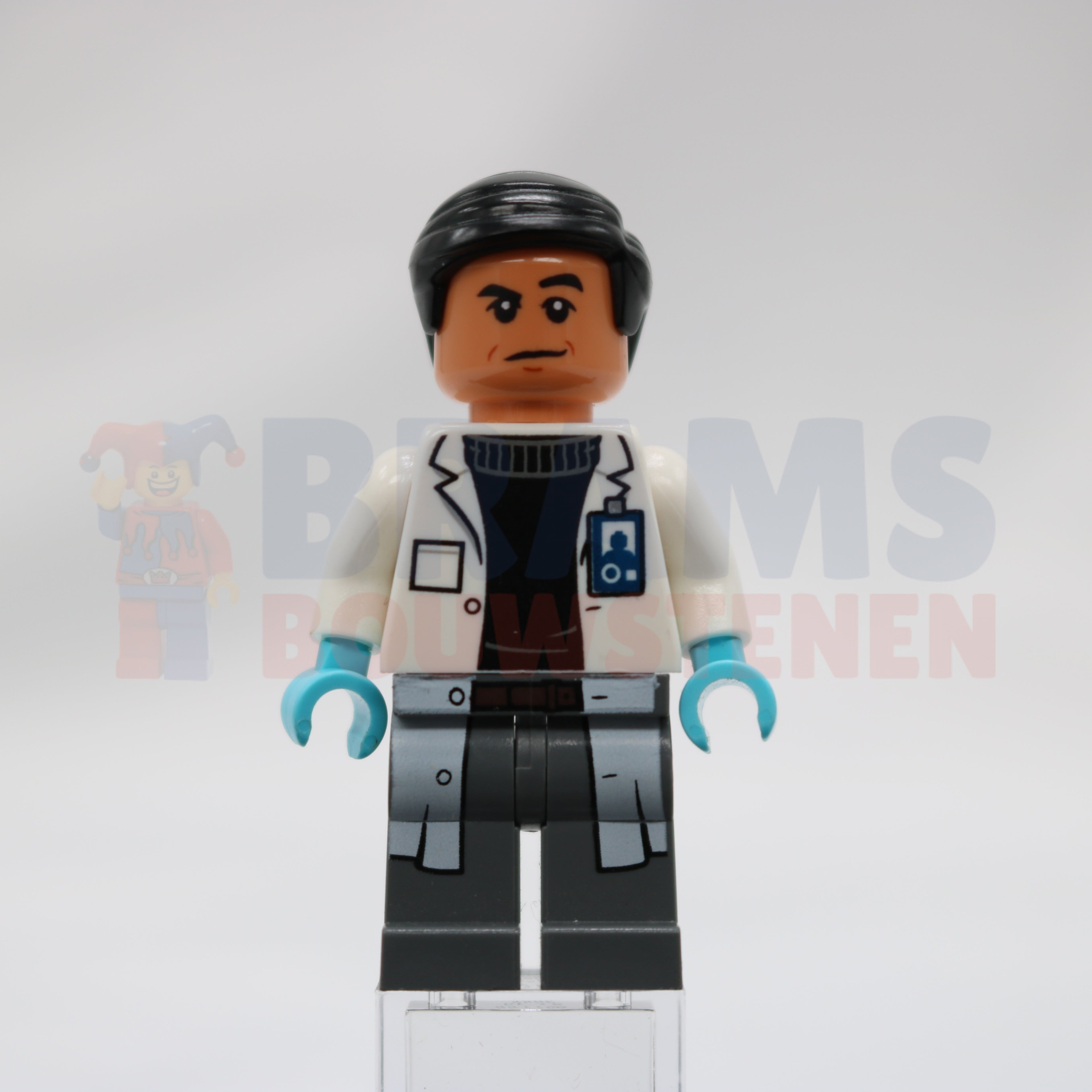 Minifigure jw015 - Dr. Henry Wu - White Lab Coat