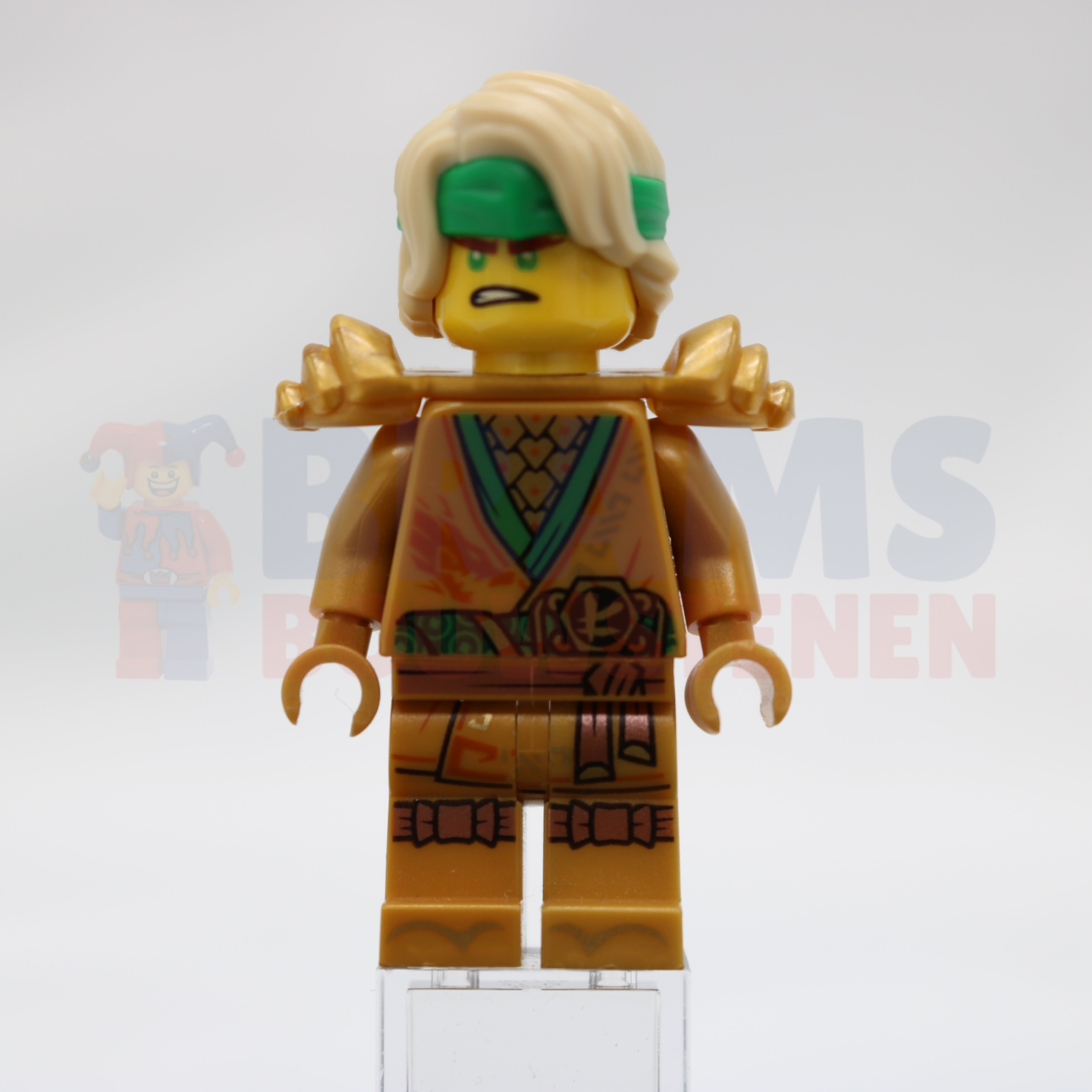 Minifig njo640 - Lloyd (Golden Ninja) - Legacy, Hair