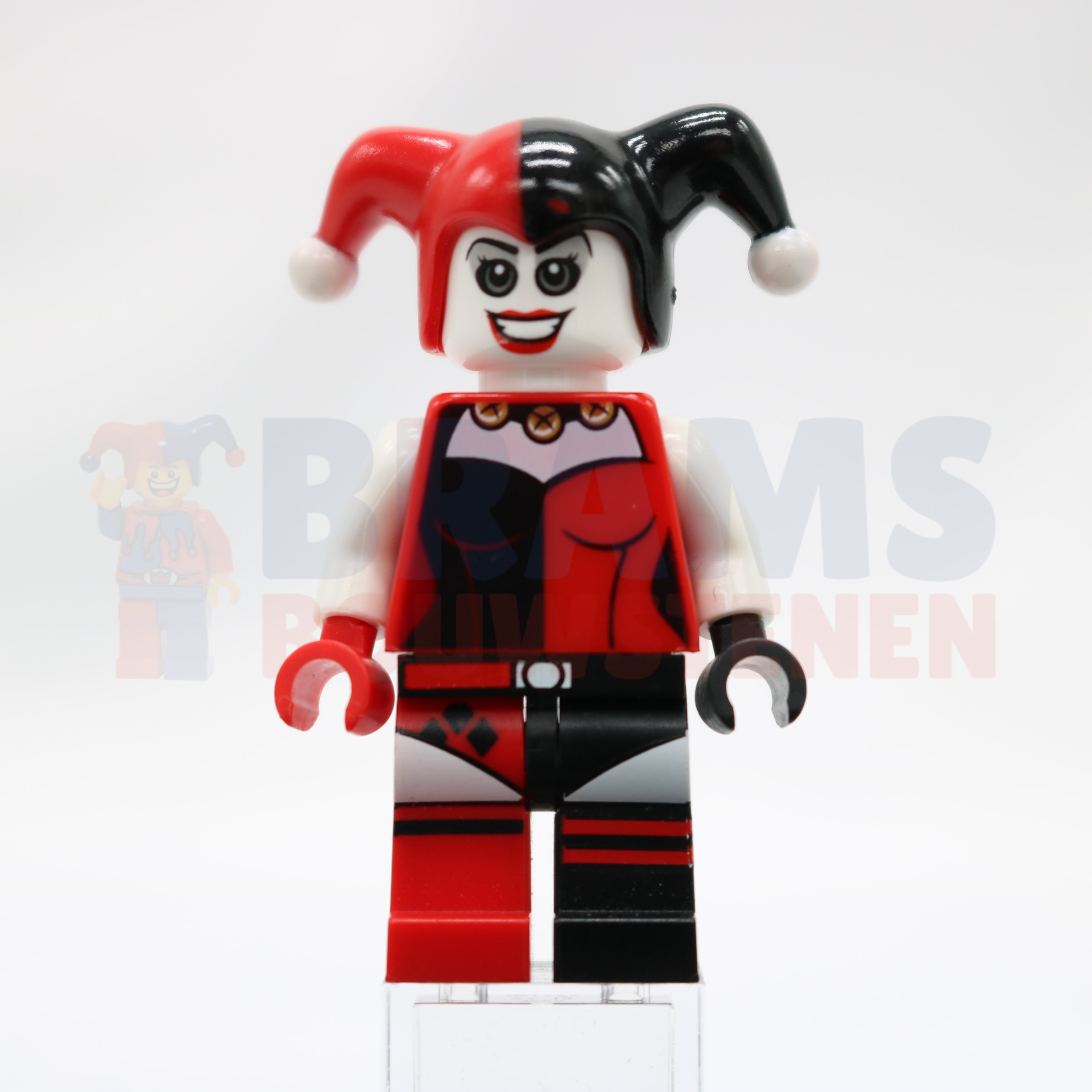 Minifig sh0199 - Harley Quinn - White Arms