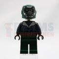 Minifig sh0403 - Vulture - Dark Green Flight Suit, Black Bomber Jacket
