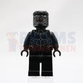 Minifig sh0466 - Black Panther - Claw Necklace, Reddish Brown Eyes