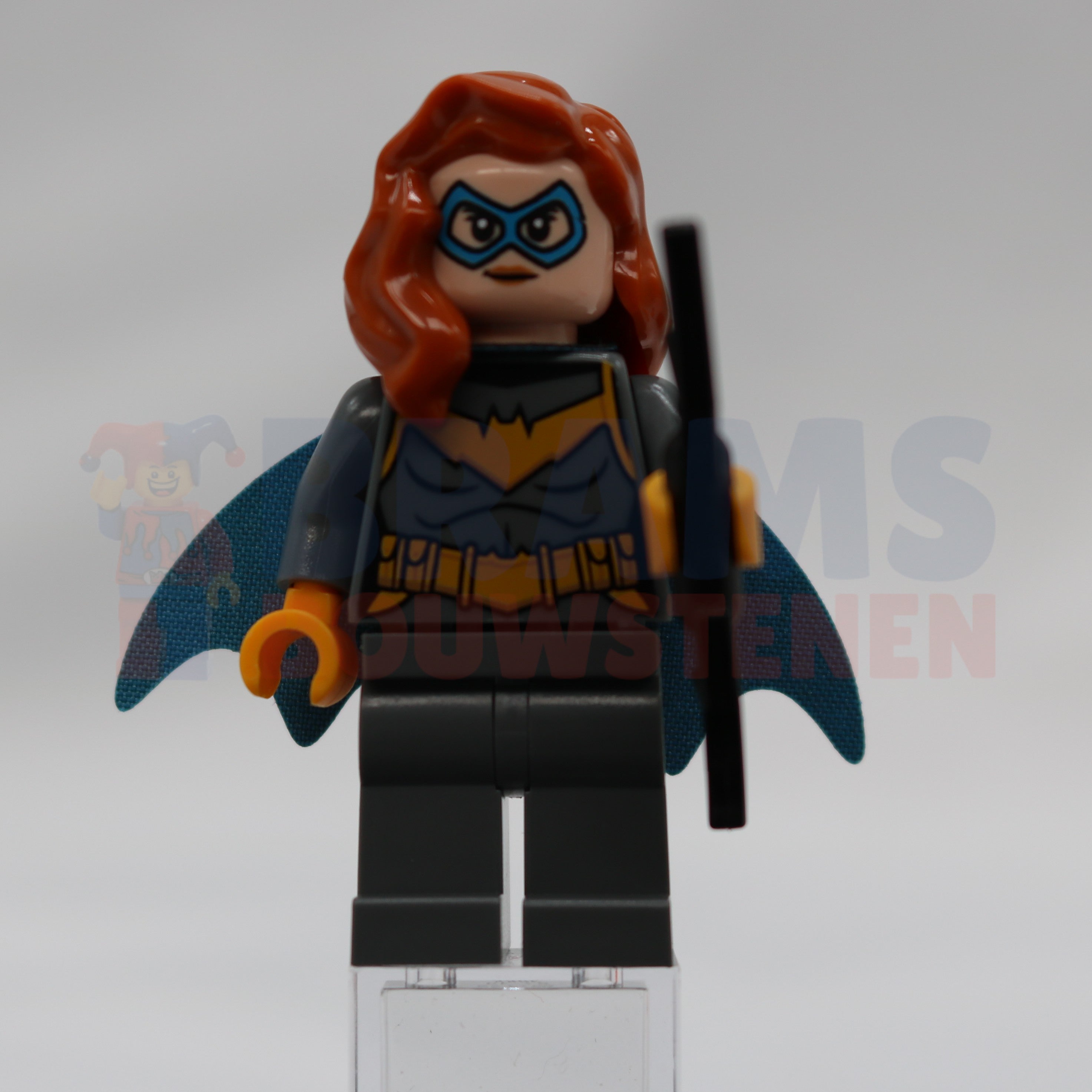 Minifig sh0658 - Batgirl - Minifigure, Dark Bluish Gray Suit (Rebirth)