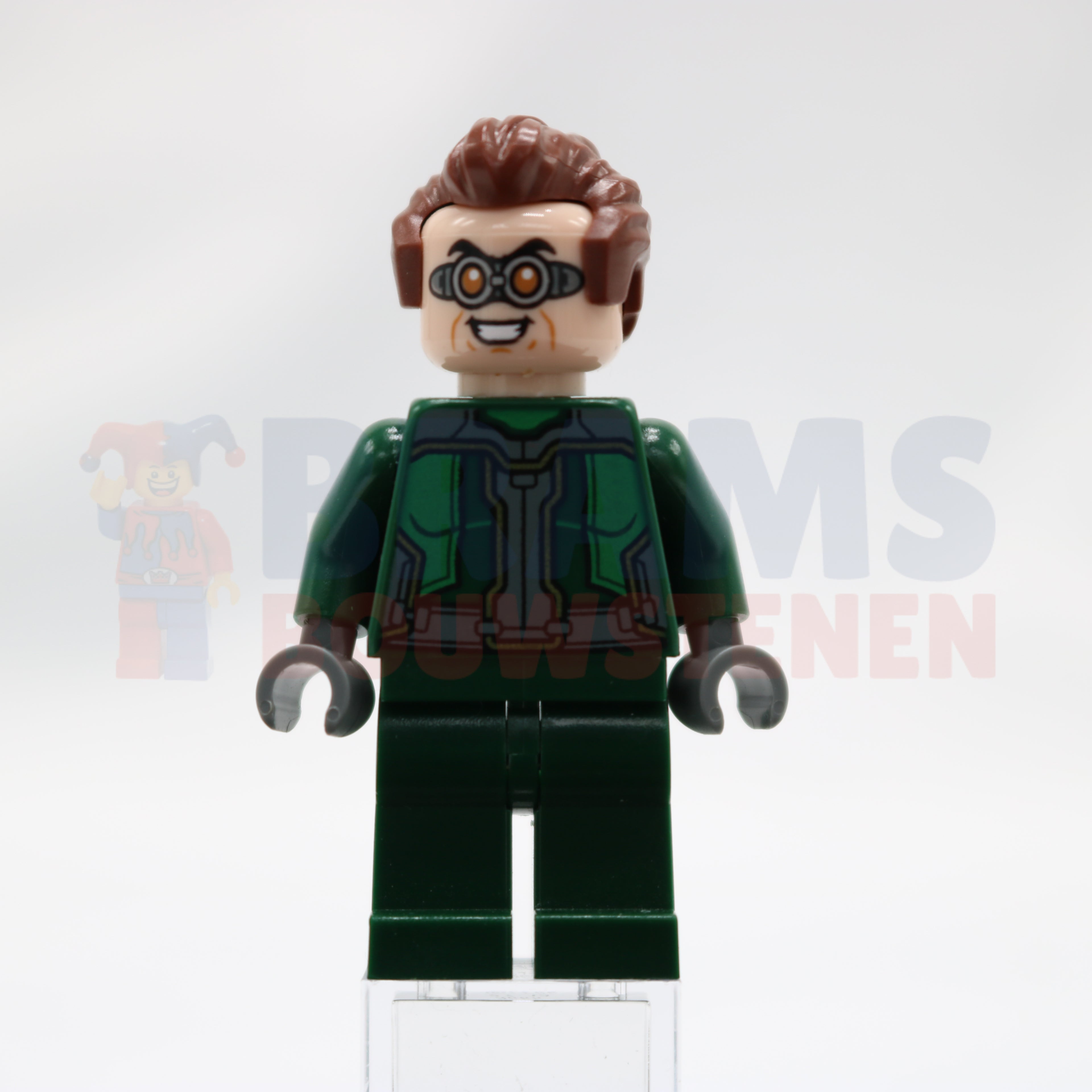 Minifigure sh0707 - Dr. Octopus (Otto Octavius) / Doc Ock - Dark Green Suit