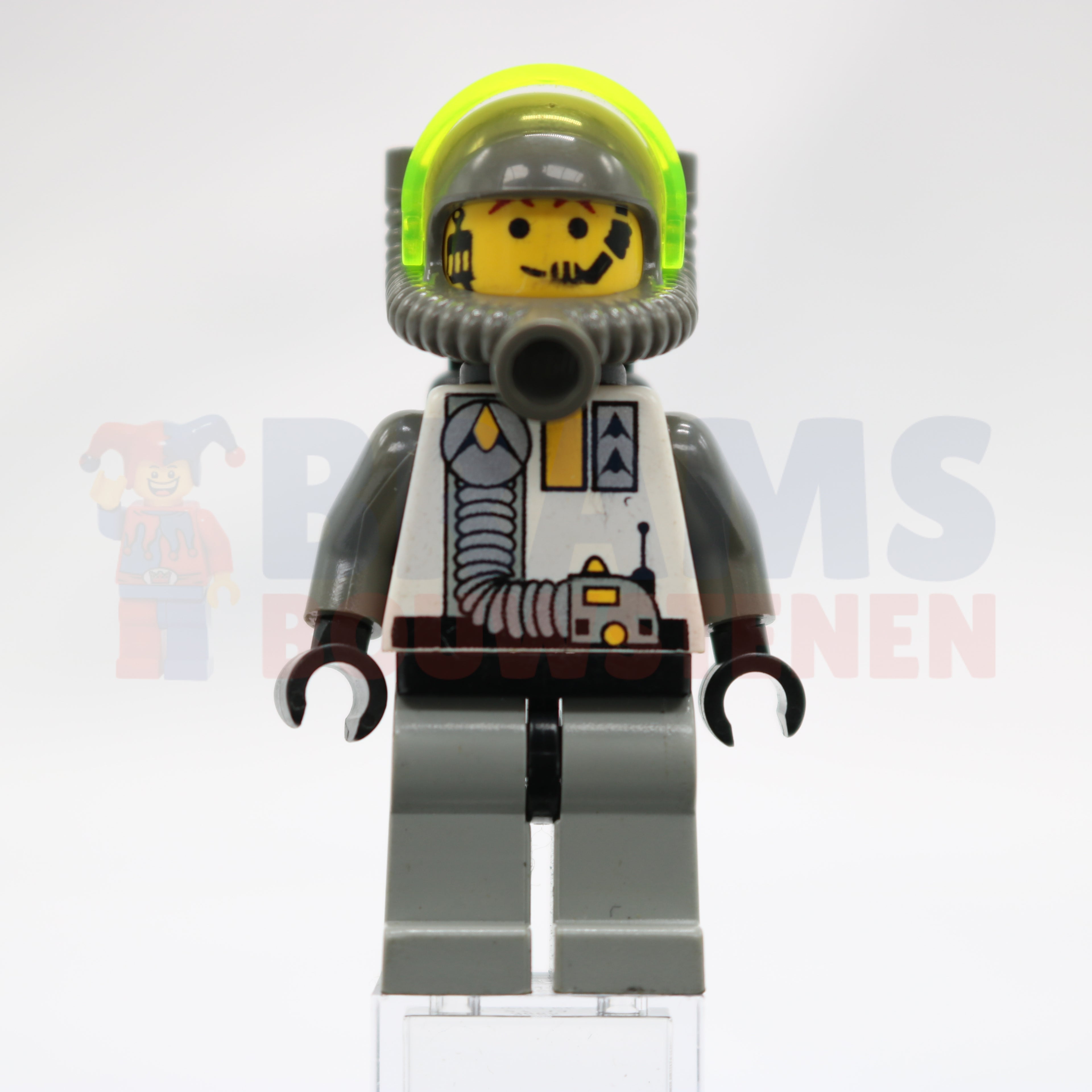 Minifig sp012 - Exploriens - Helmet with Breathing Apparatus and Hose Torso