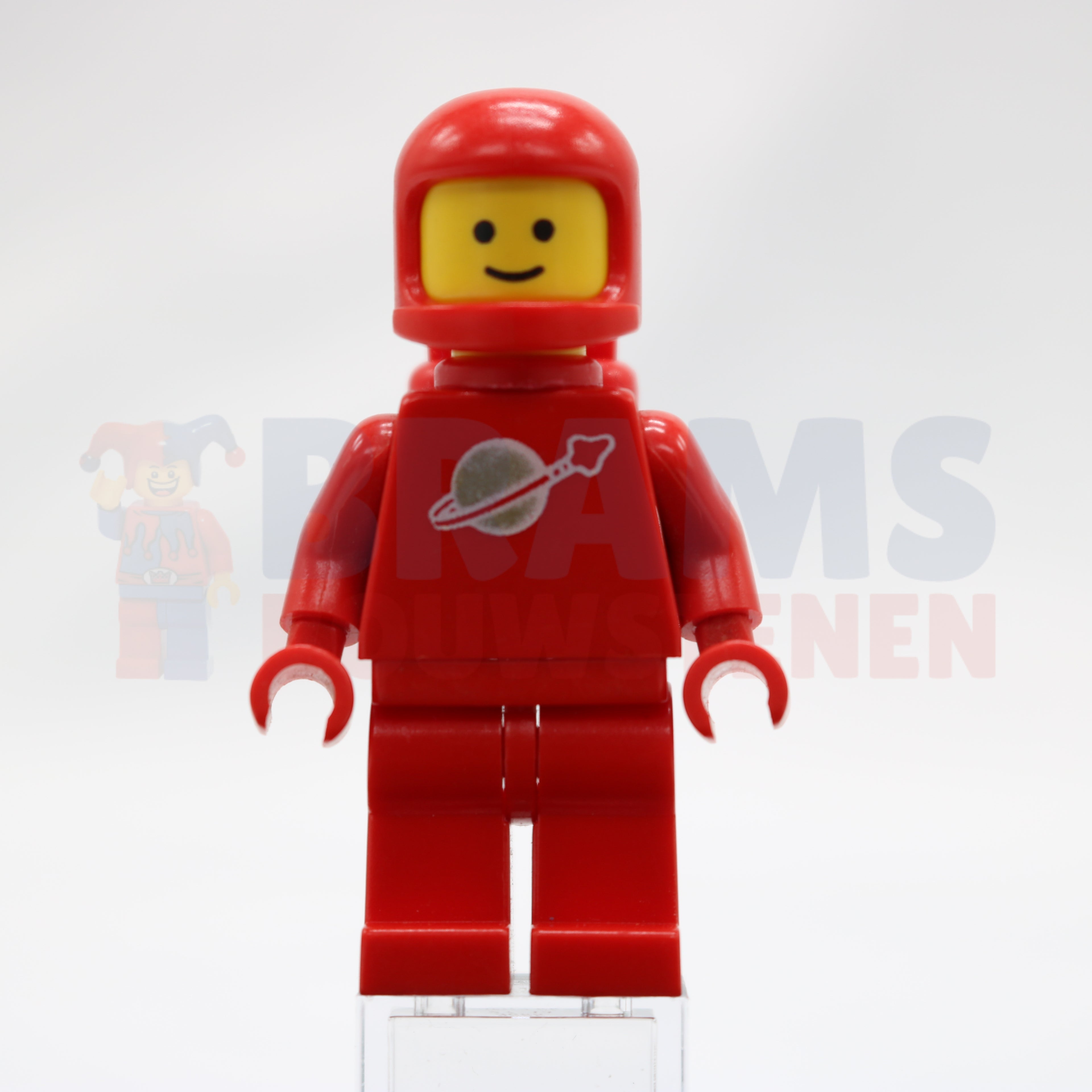 Minifig sp132 - Classic Space - Red with Air Tanks and Updated Helmet (Second Reissue)