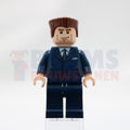 Minifig spd021 - Harry Osborn 1, Dark Blue Suit Torso, Dark Blue Legs