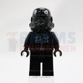 Minifig sw0035 - Imperial TIE Fighter Pilot - Brown Head