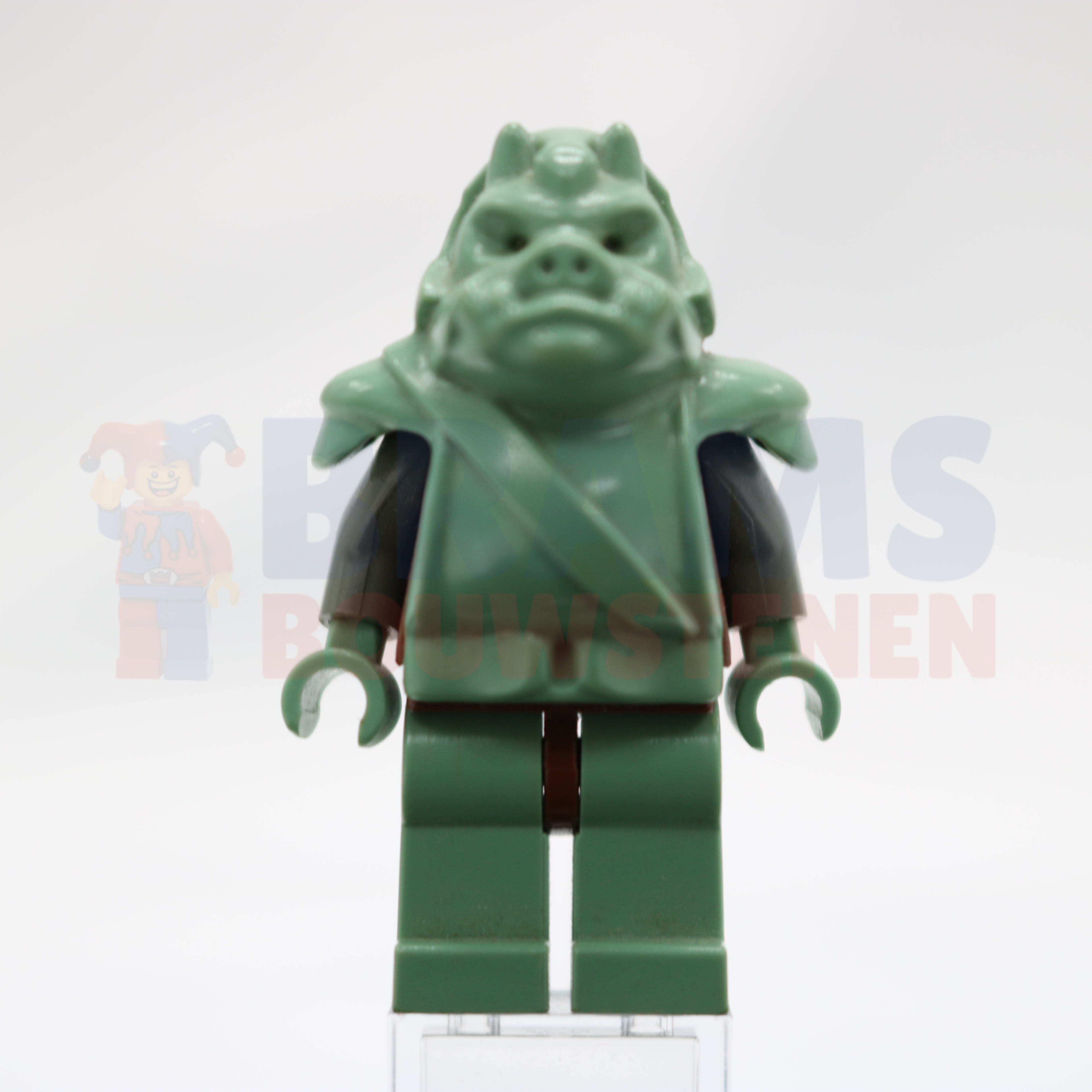 Minifig sw0075 - Gamorrean Guard (Dark Gray Arms)