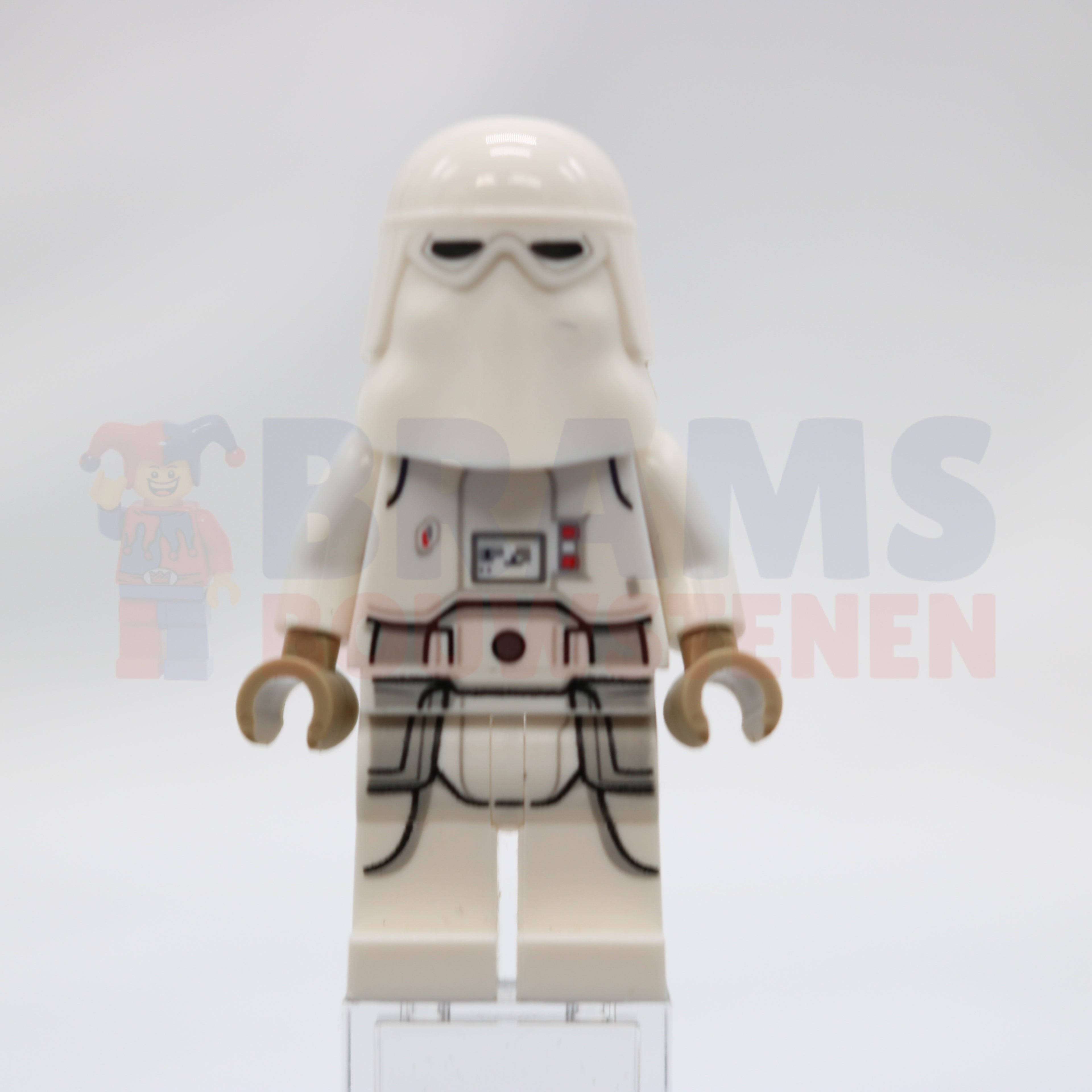 Minifig sw0115 - Snowtrooper, Light Bluish Gray Hips, White Hands (Hoth Stormtrooper)