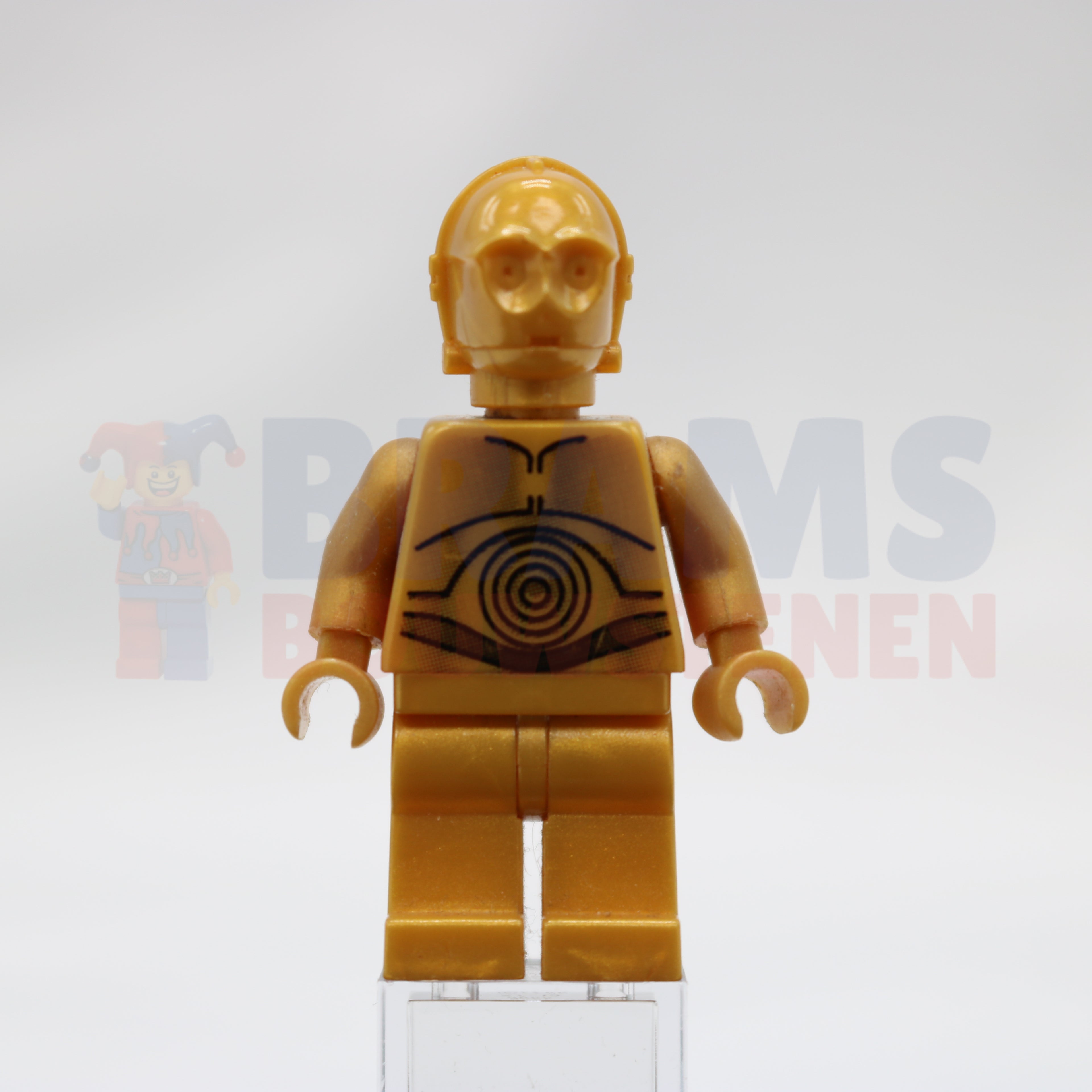 Minifig sw0161a - C-3PO - Pearl Gold with Pearl Gold Hands