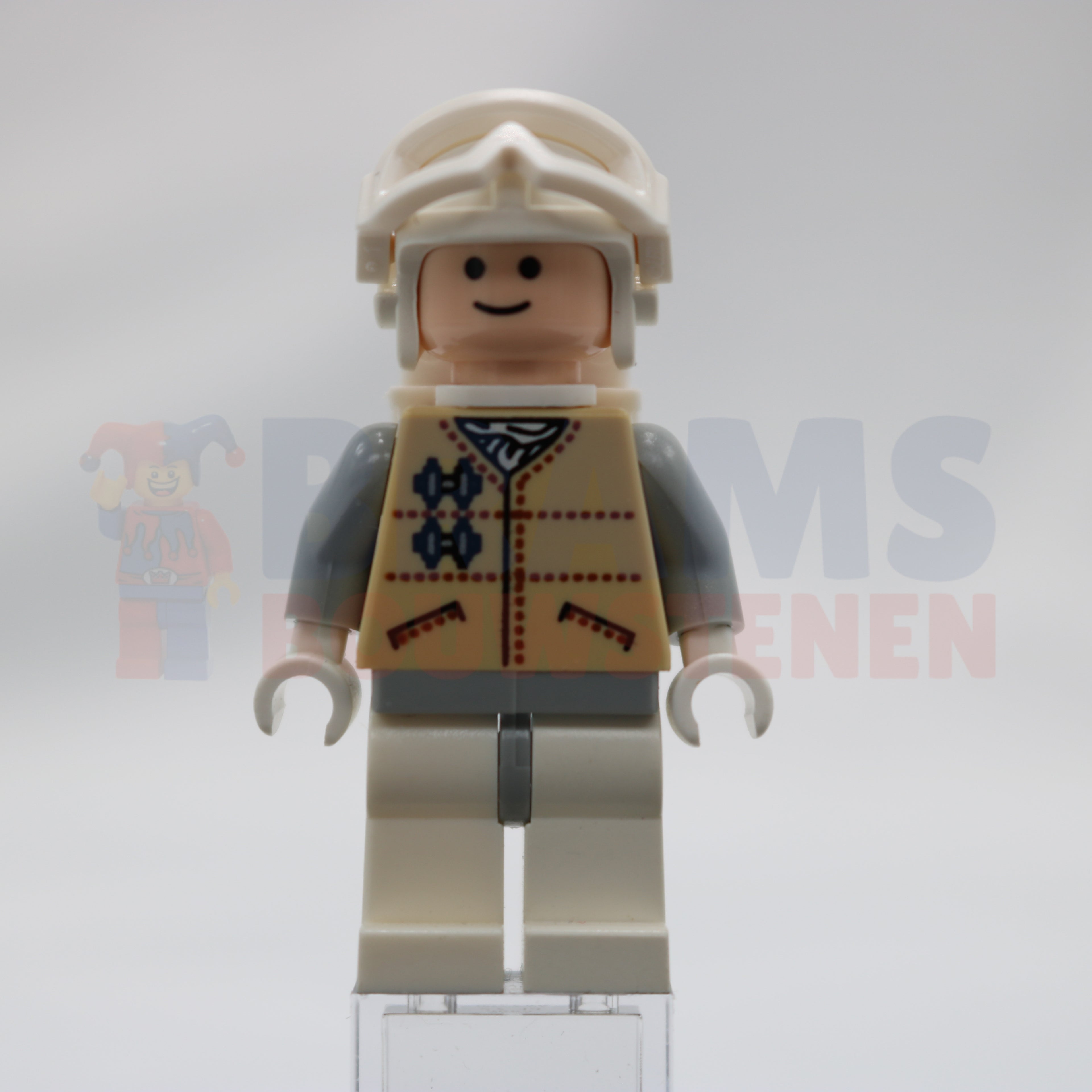 Minifig sw0252 - Hoth Rebel - Light Nougat Head, White Visor Snow Goggles