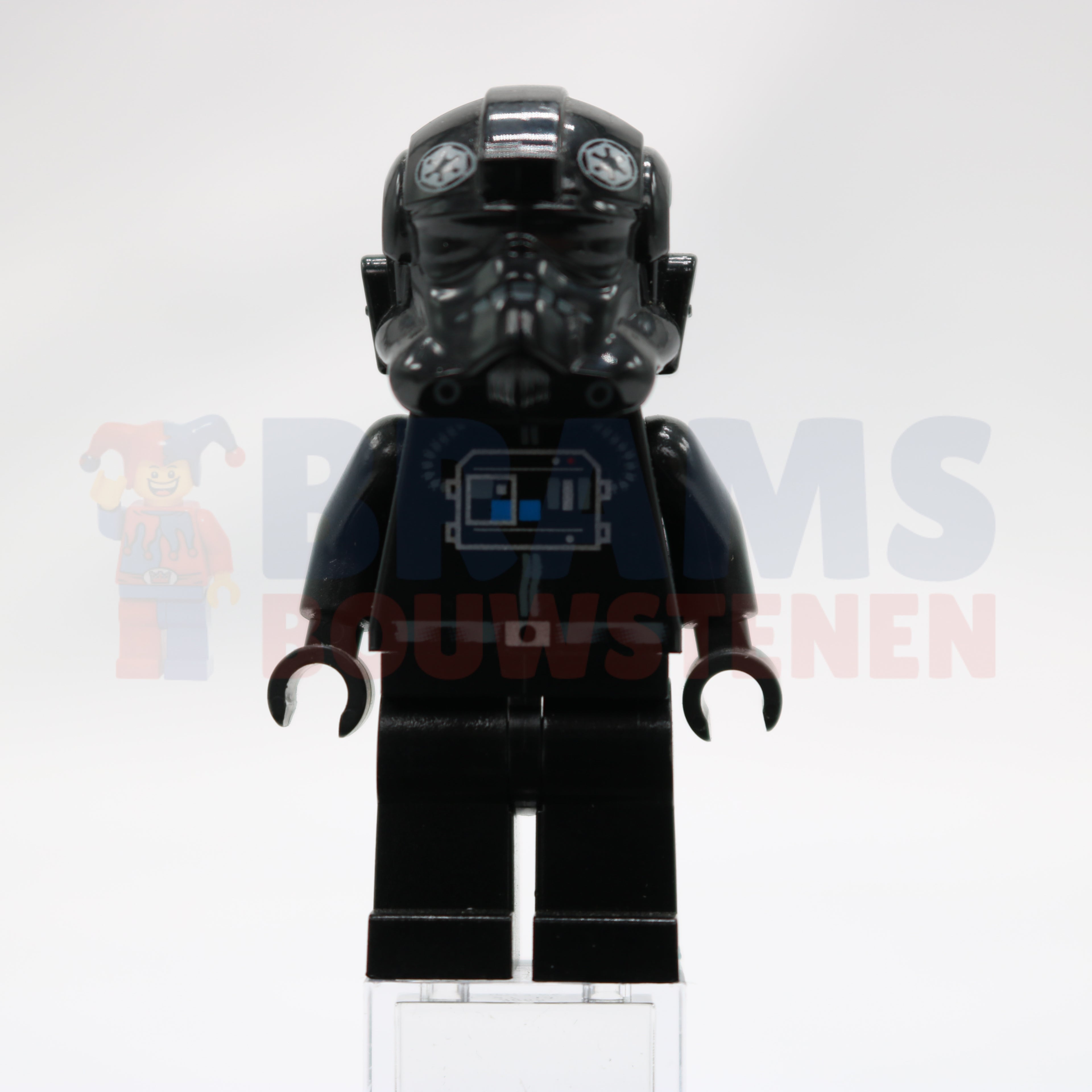Minifig sw0268a - Imperial TIE Fighter Pilot - Black Head, Balaclava