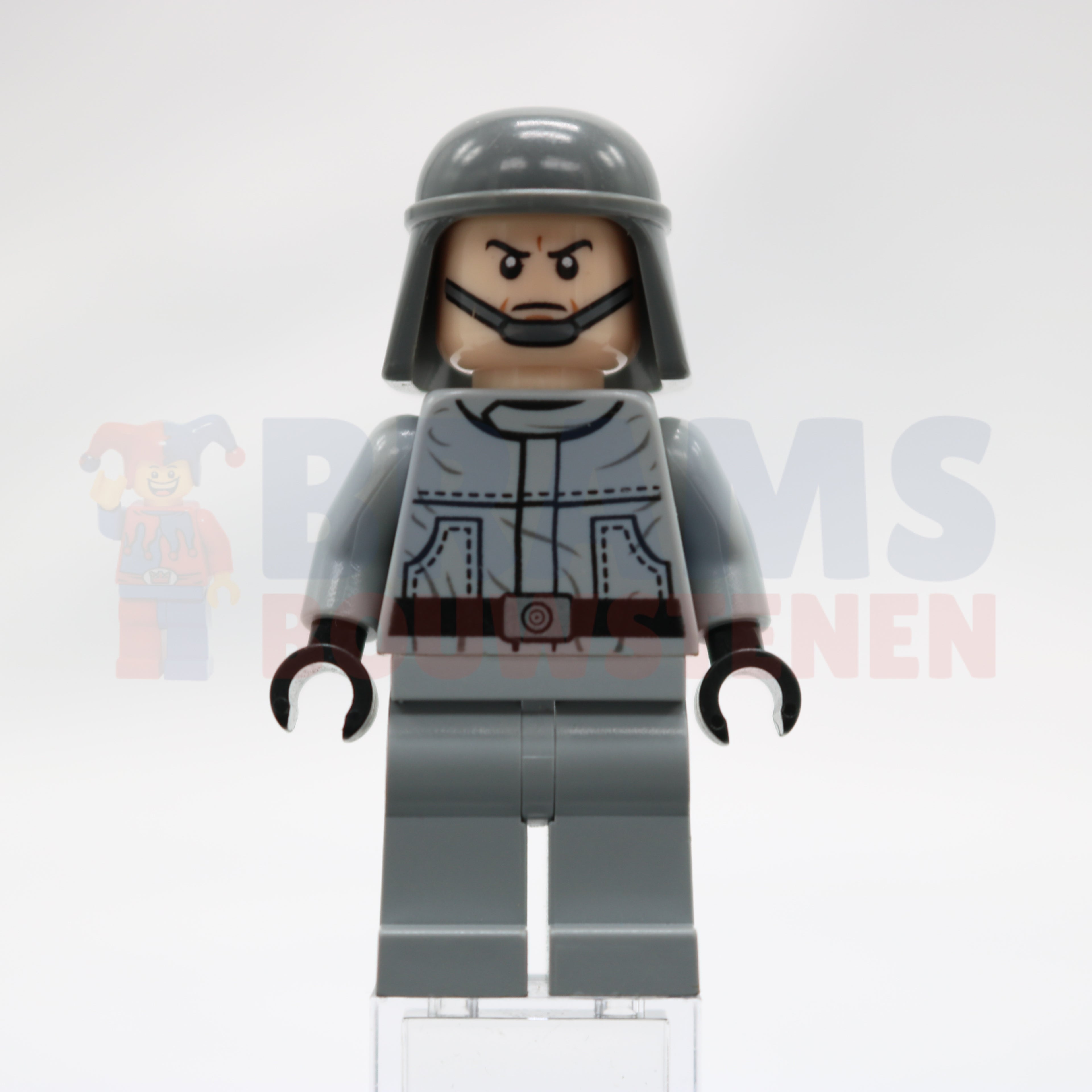 Minifig sw0401 - Imperial AT-ST Pilot / Driver (Plain Helmet, Dual Sided Head)