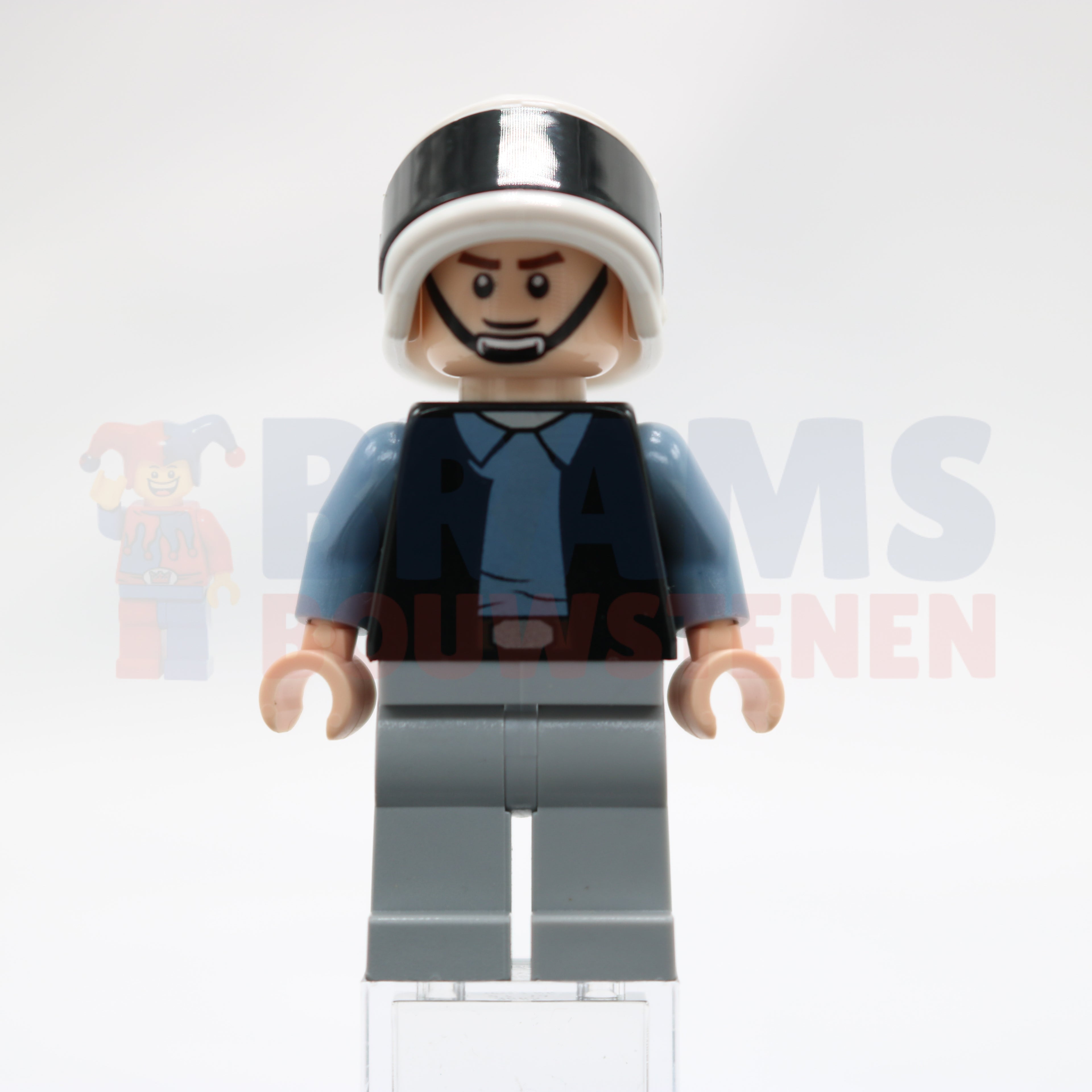 Minifig sw0427 - Rebel Fleet Trooper - Plain Vest, Grin