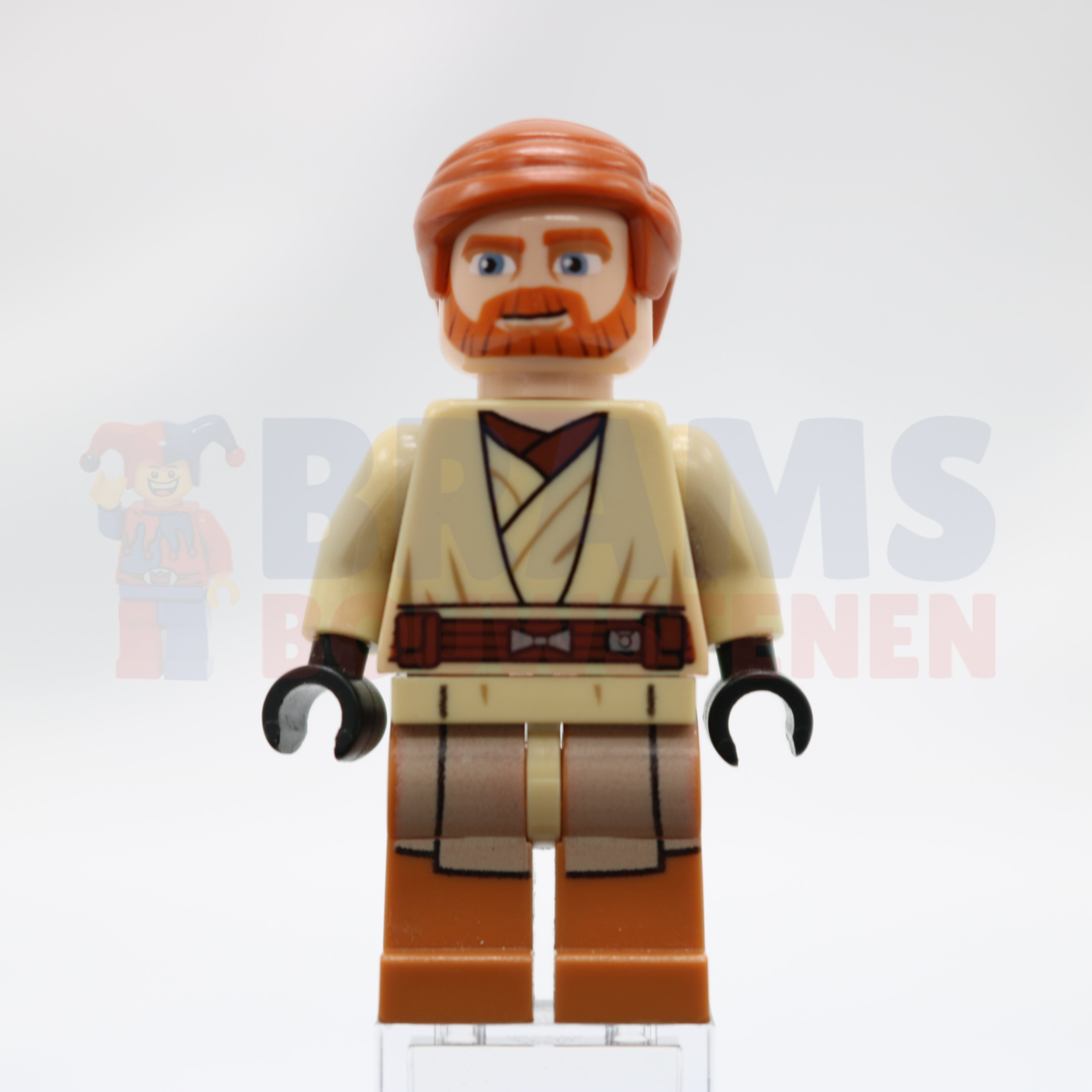 Minifig sw0449 - Obi-Wan Kenobi (Medium Nougat Legs)