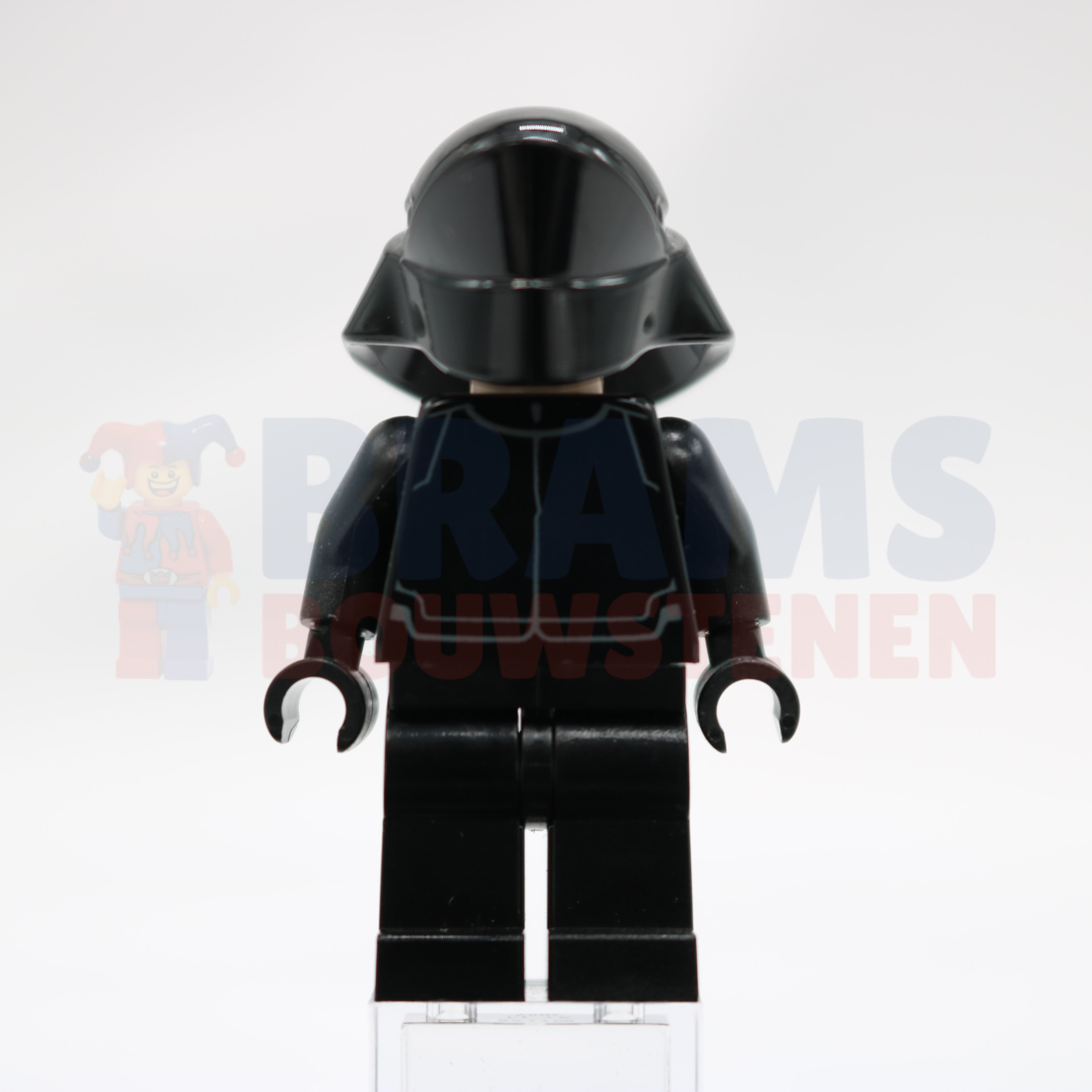 Minifig sw0654 - First Order Crew Member (Fleet Engineer / Gunner) - Reddish Brown Head