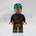 Minifig sw0742 - Sabine Wren - Bright Green and Dark Blue Hair