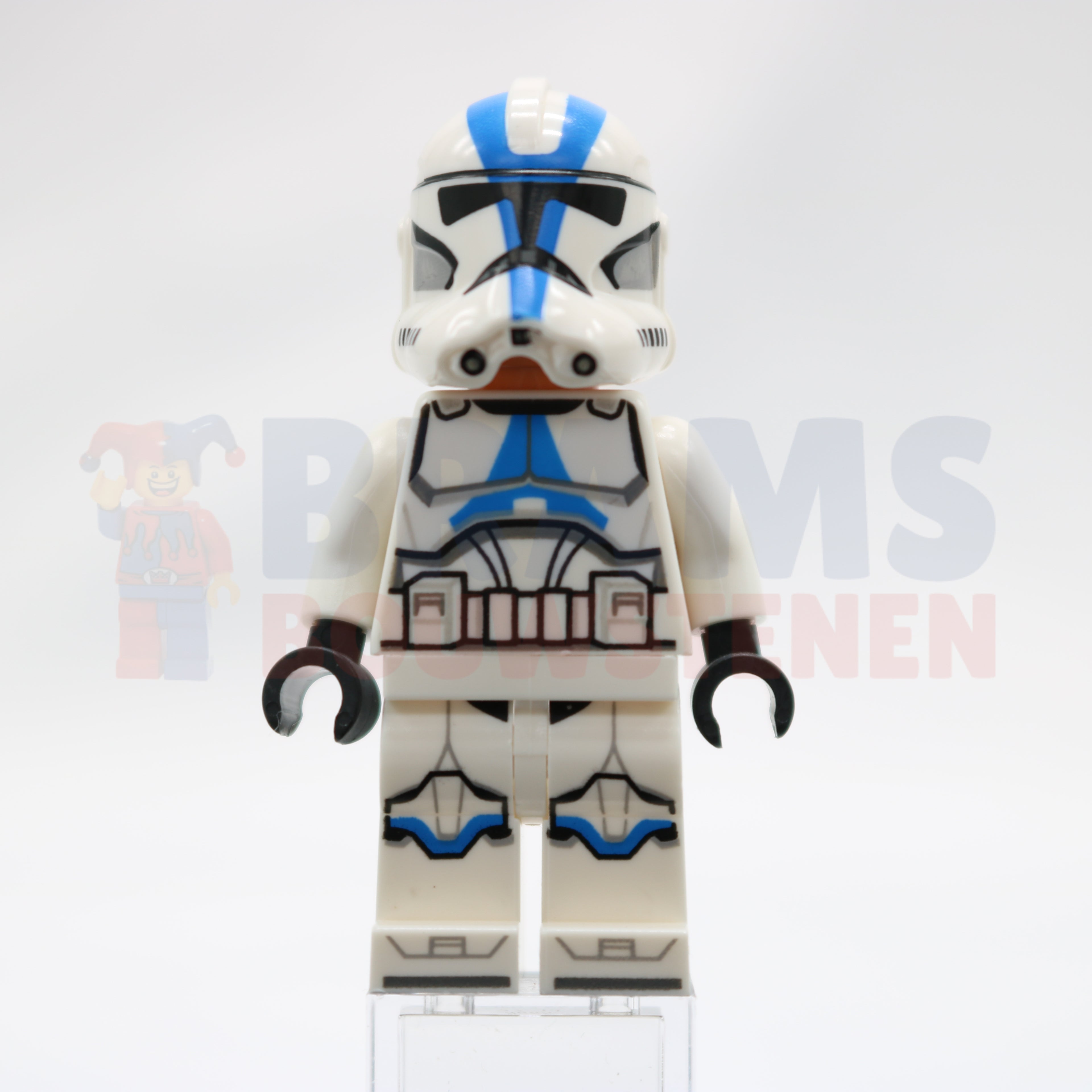 Minifig sw1094 - Clone Trooper, 501st Legion (Phase 2) - White Arms, Nougat Head