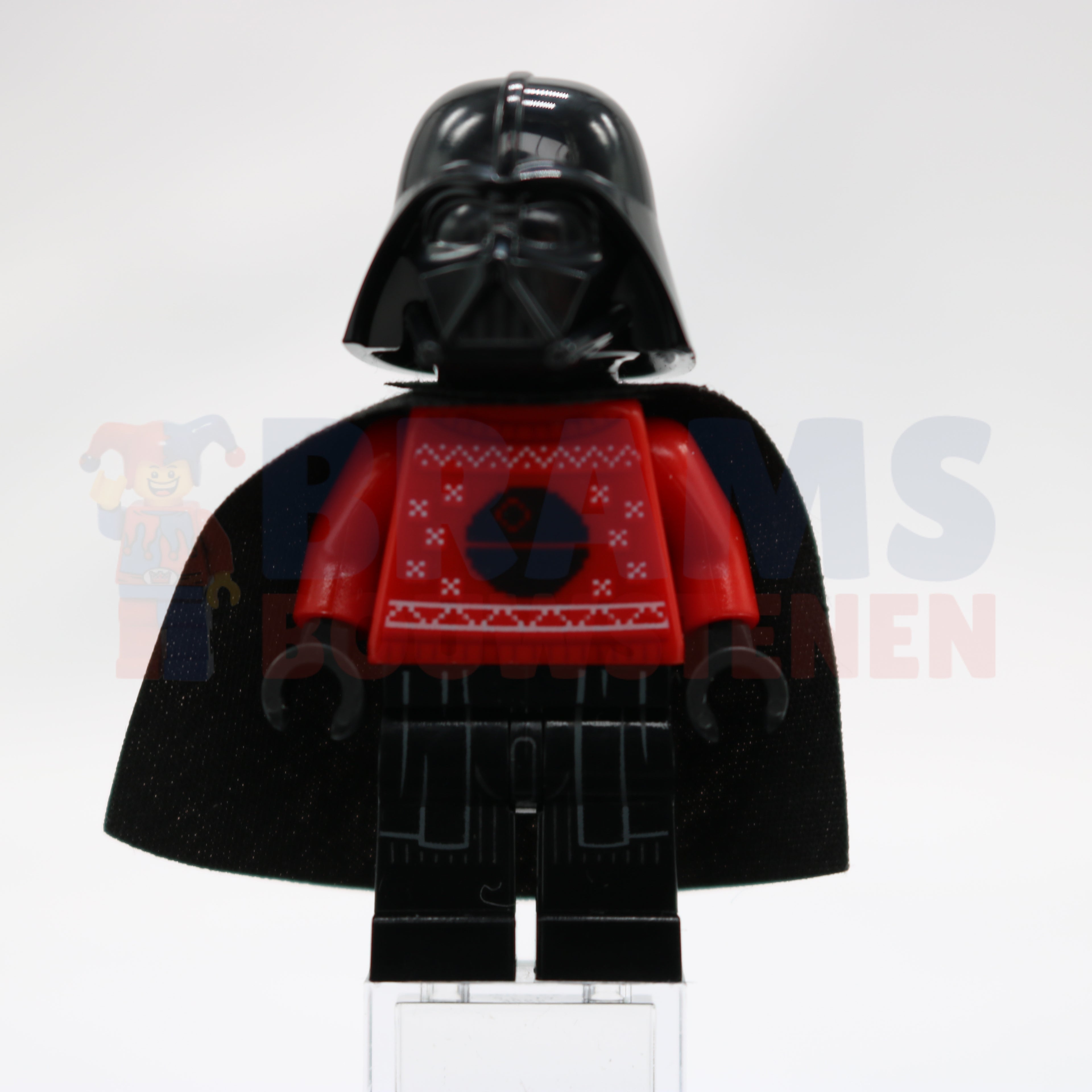 Minifig sw1121 - Darth Vader - Red Christmas Sweater with Death Star