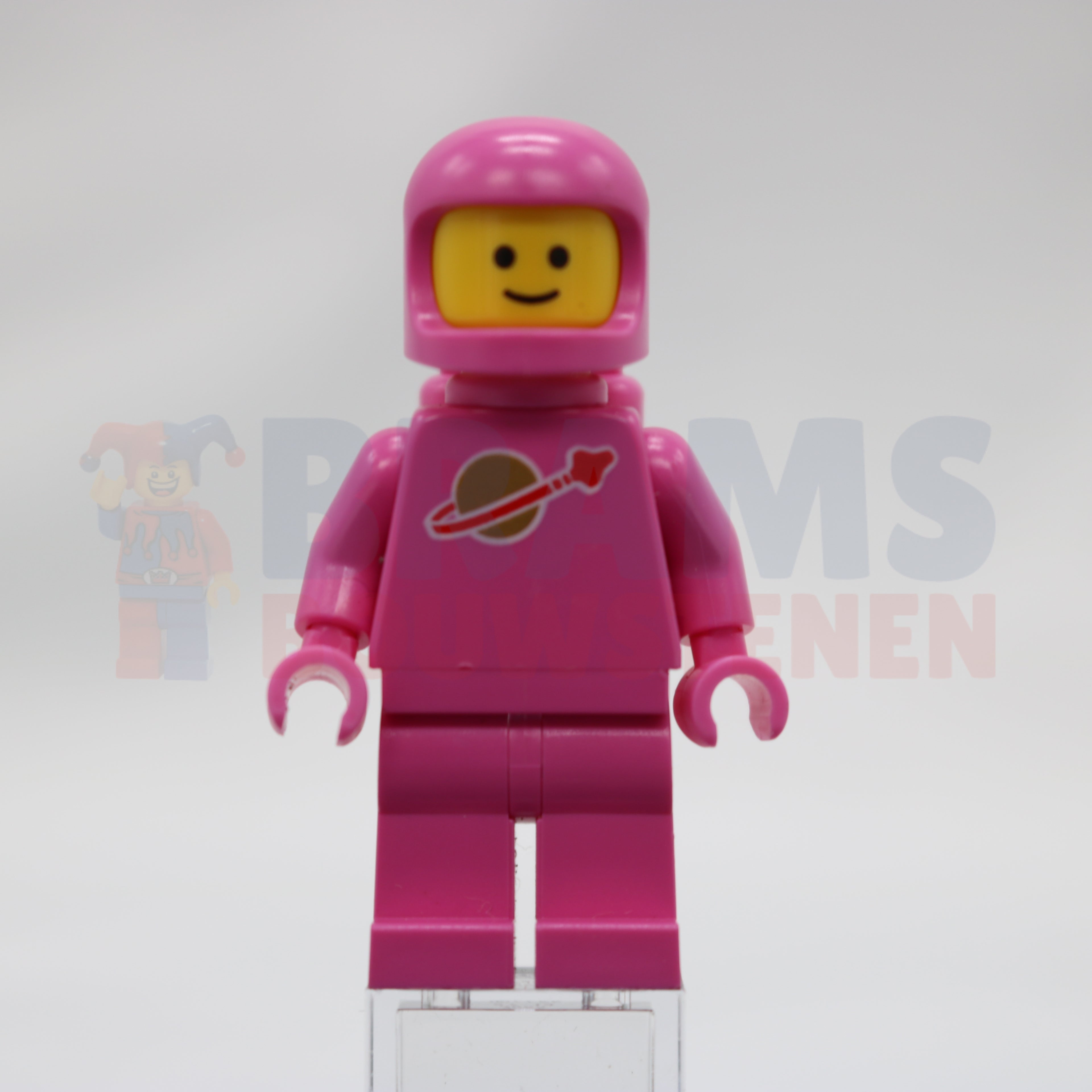 Minifig tlm108 - Classic Space - Dark Pink with Air Tanks and Updated Helmet (Lenny)
