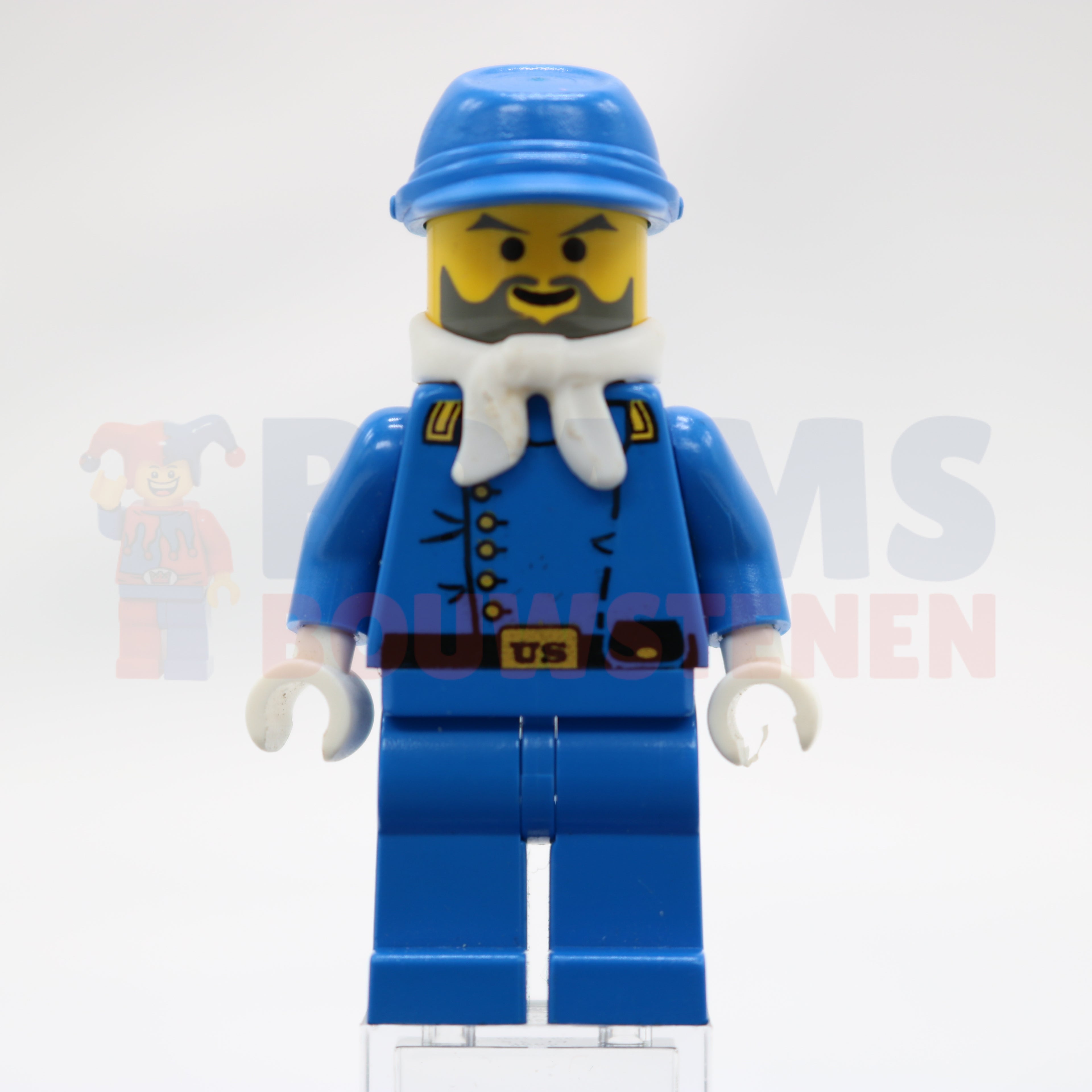 Minifig ww004 - Cavalry Colonel - Cavalry Cap, White Bandana